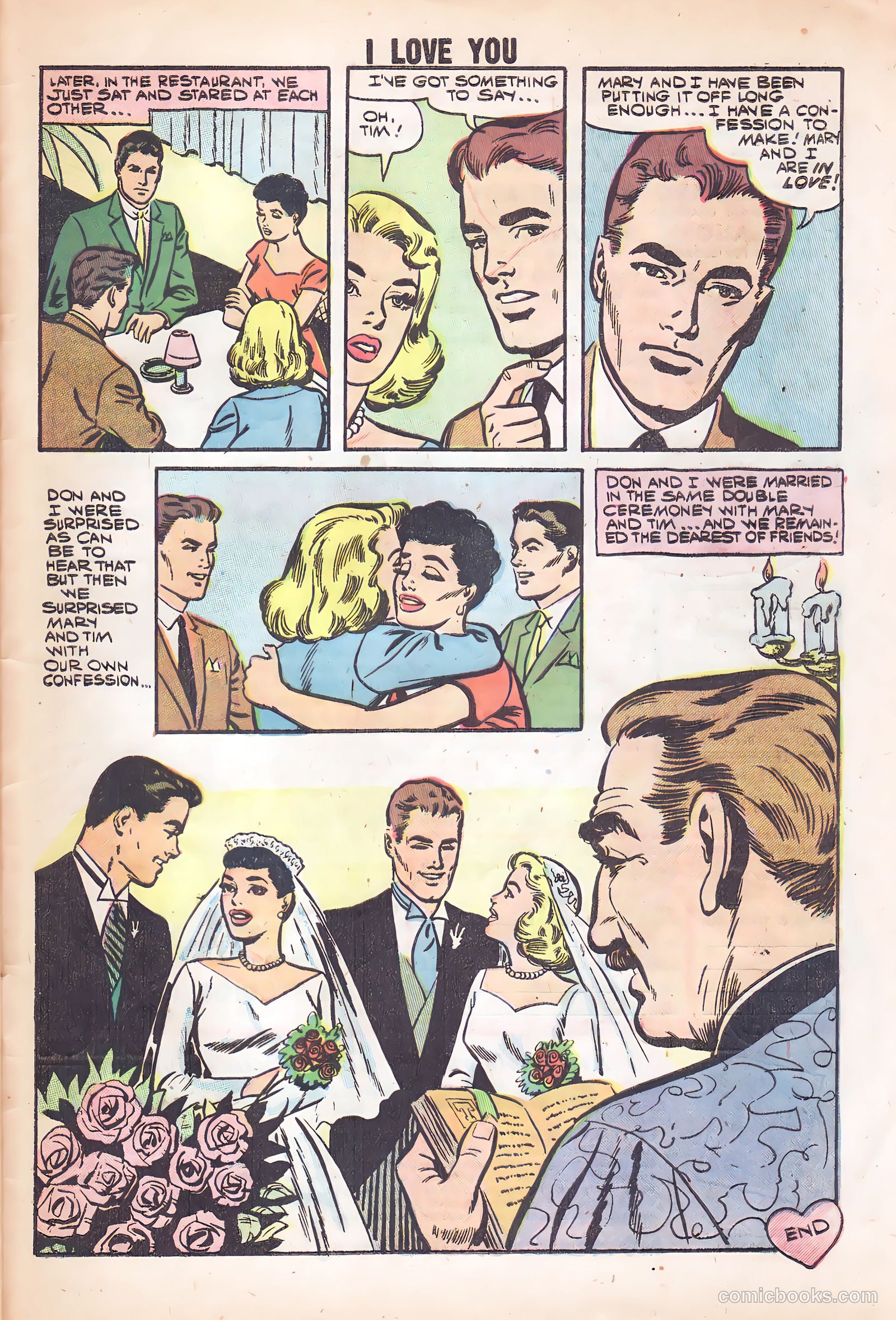 I Love You #21 (1959) — page 33 of 36