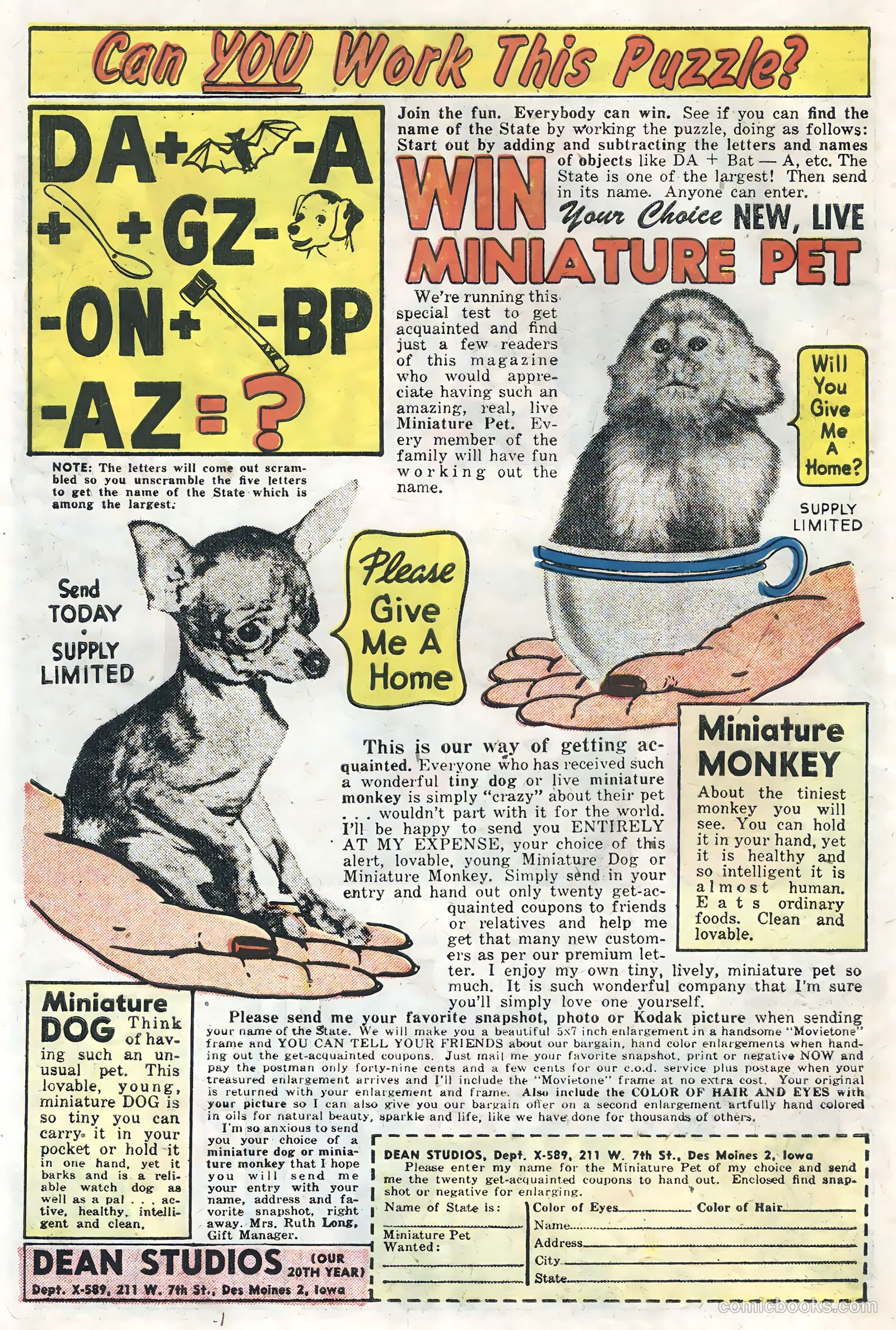 I Love You #22 (1959) — page 6 of 35