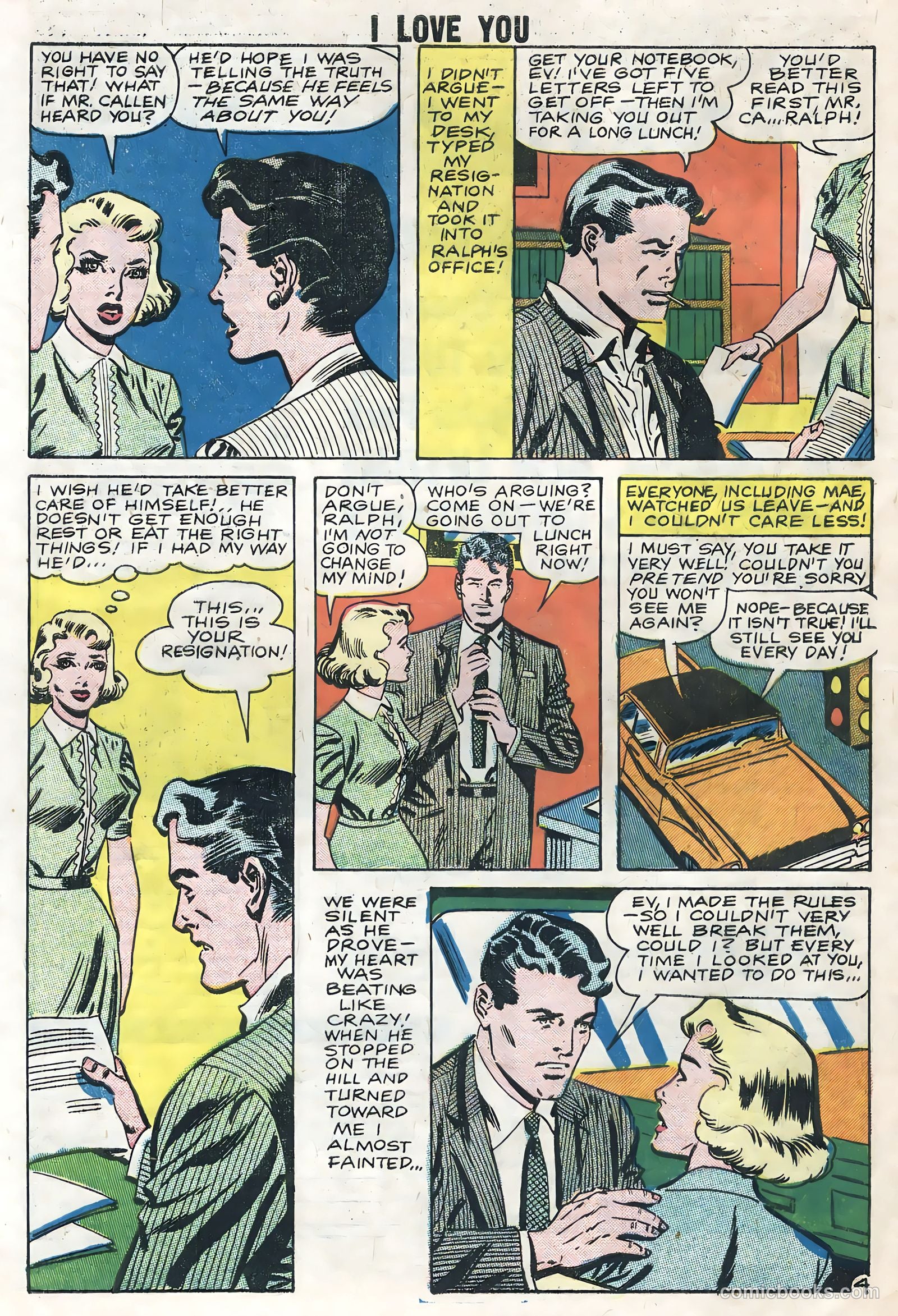 I Love You #22 (1959) — page 31 of 35
