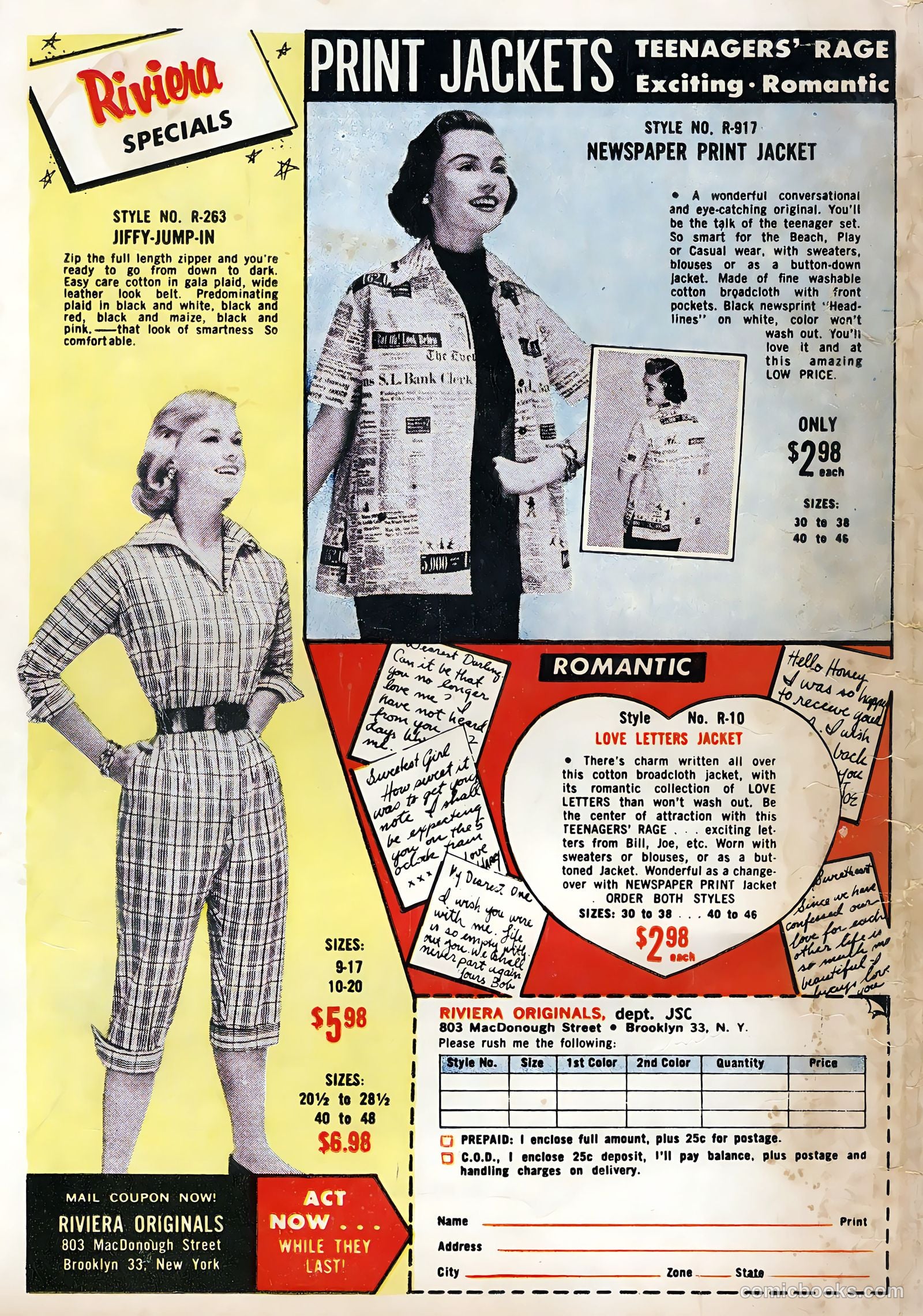 I Love You #23 (1959) — page 36 of 36