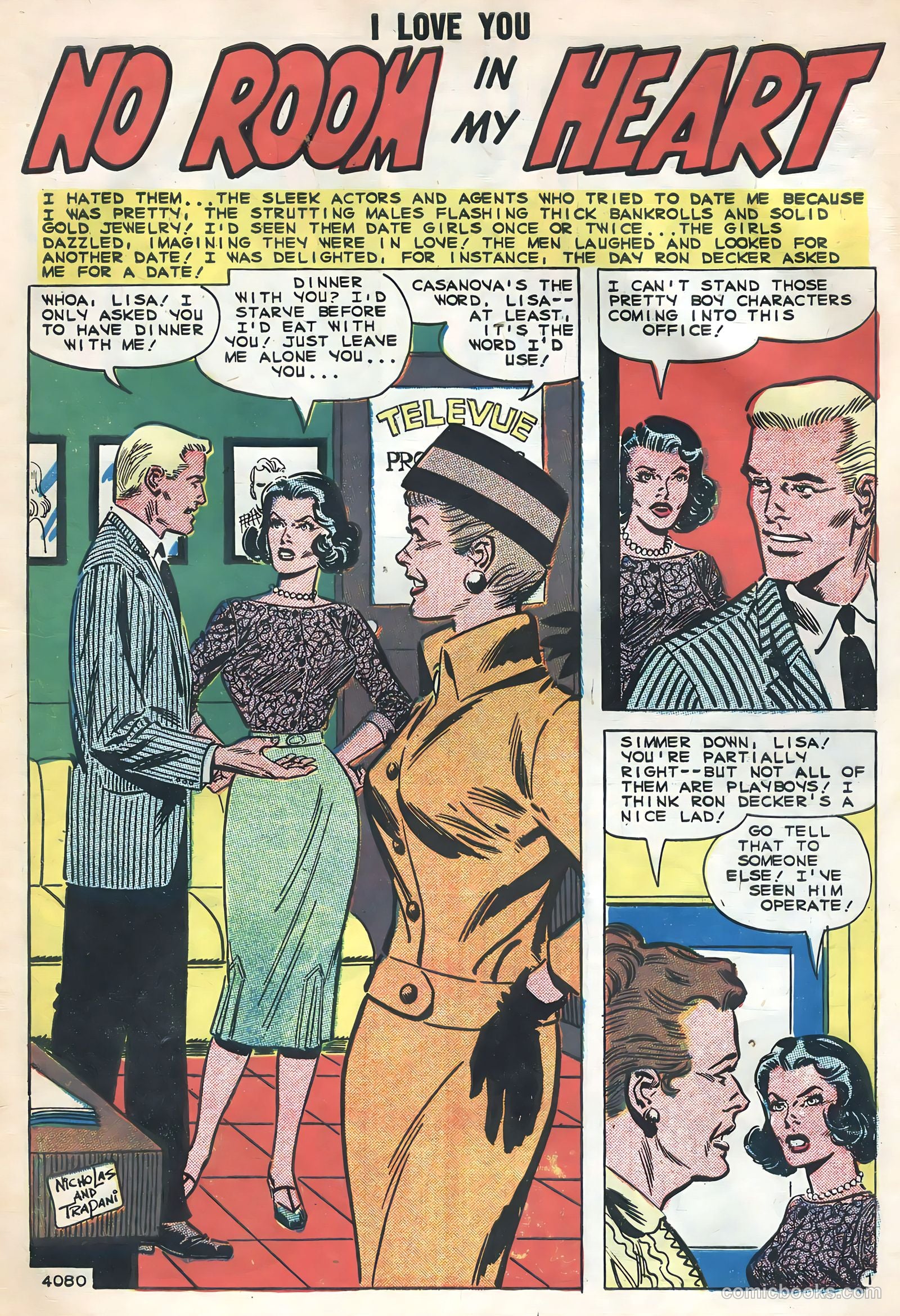 I Love You #24 (1959) — page 3 of 36