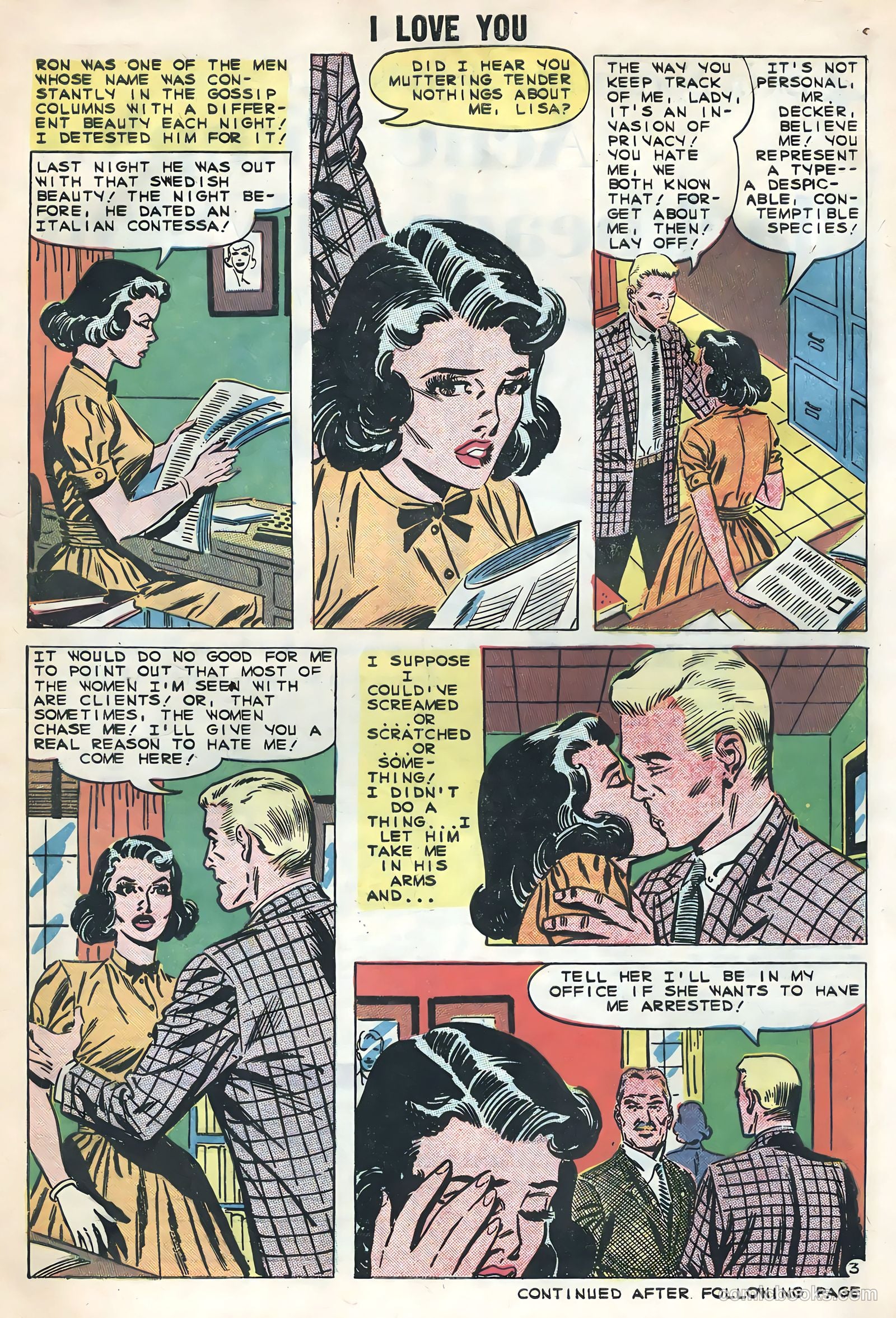 I Love You #24 (1959) — page 5 of 36