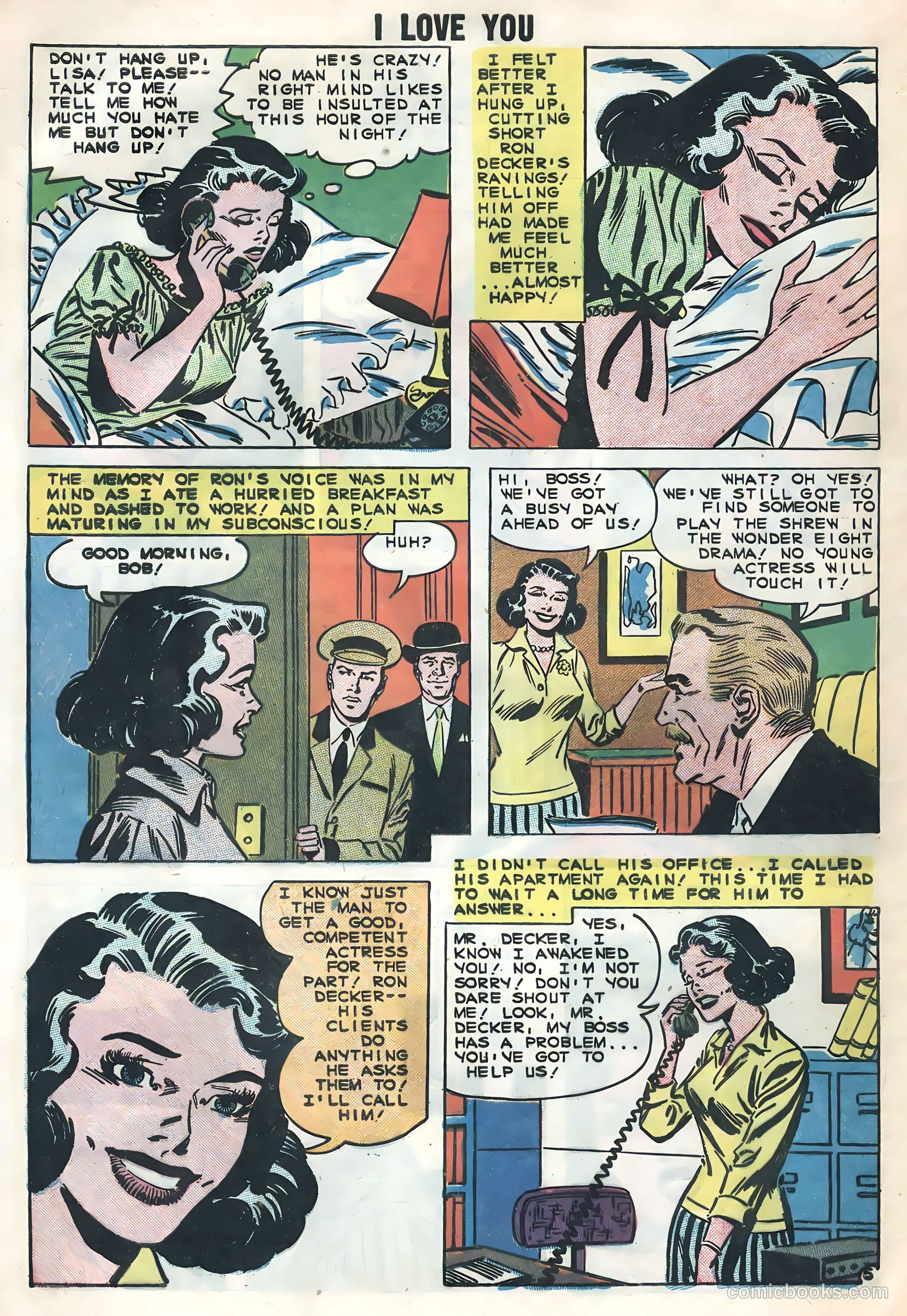 I Love You #24 (1959) — page 8 of 36