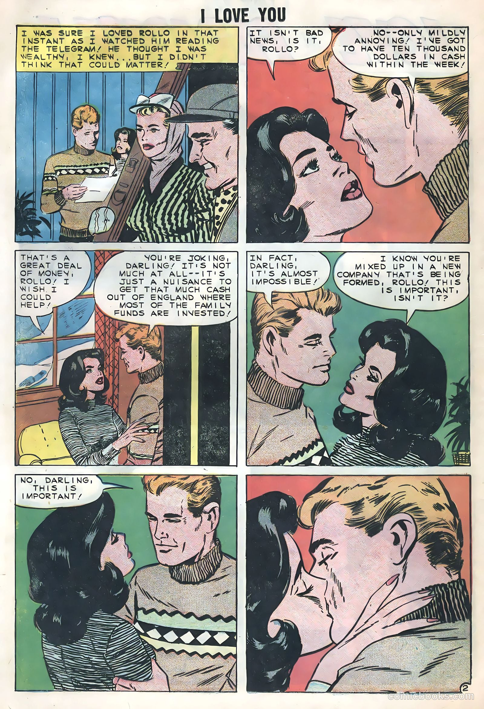 I Love You #24 (1959) — page 12 of 36