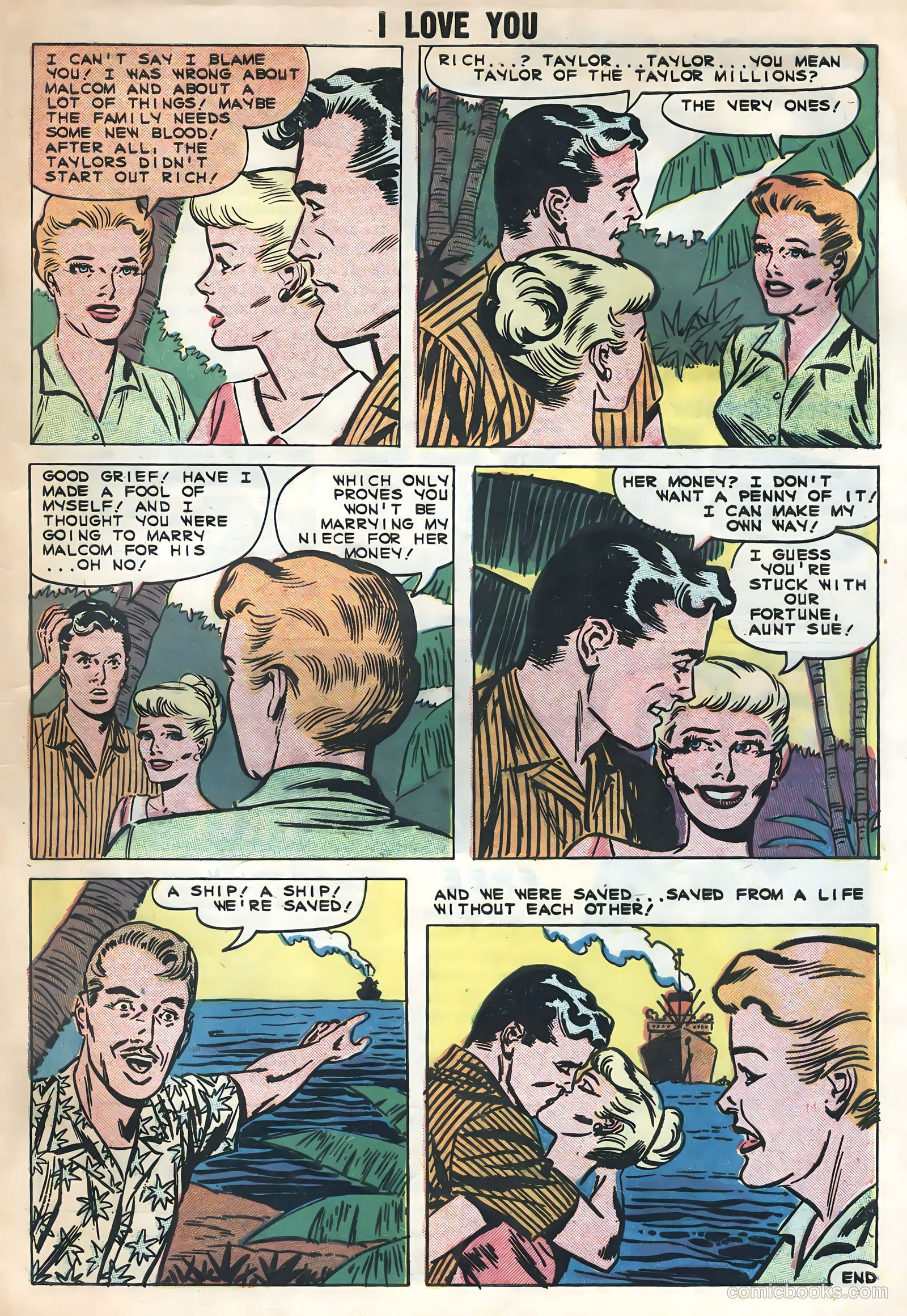 I Love You #24 (1959) — page 33 of 36