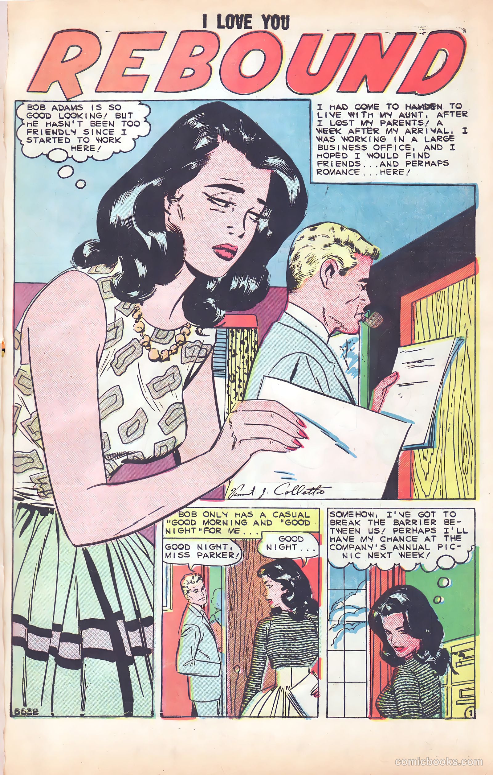 I Love You #25 (1959) — page 3 of 36