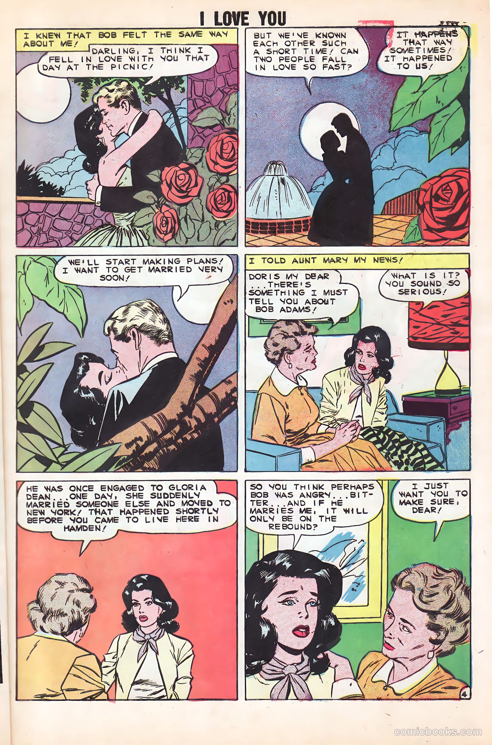 I Love You #25 (1959) — page 7 of 36