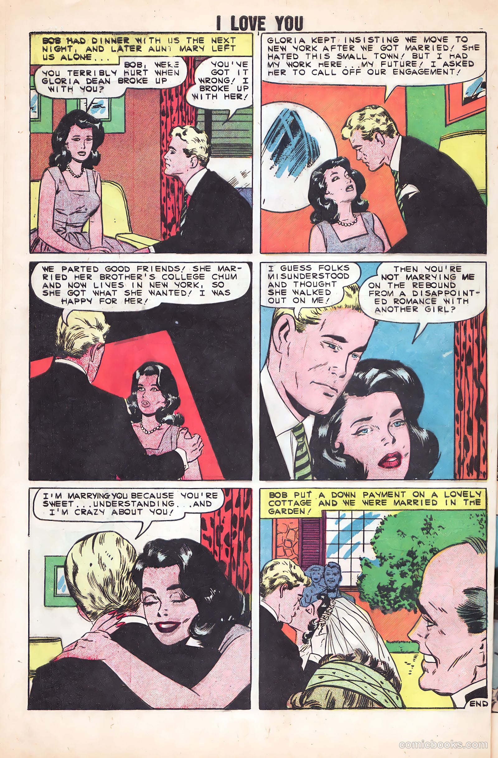 I Love You #25 (1959) — page 8 of 36