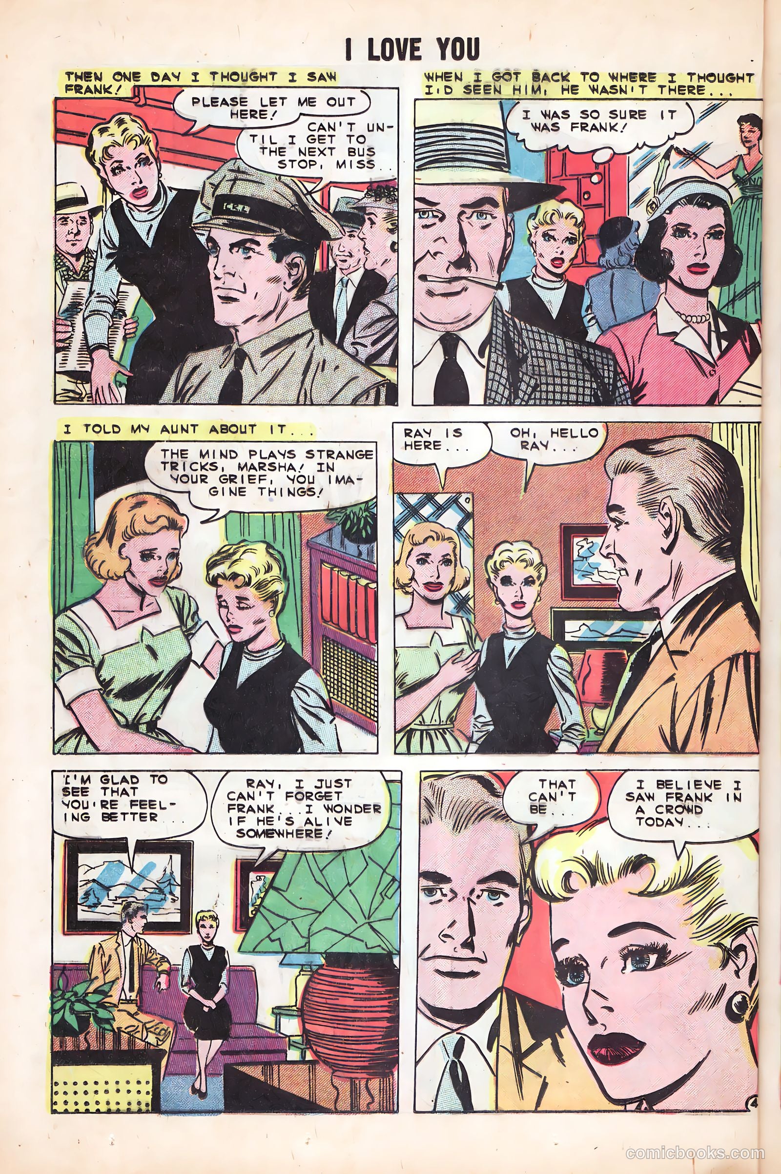 I Love You #25 (1959) — page 12 of 36