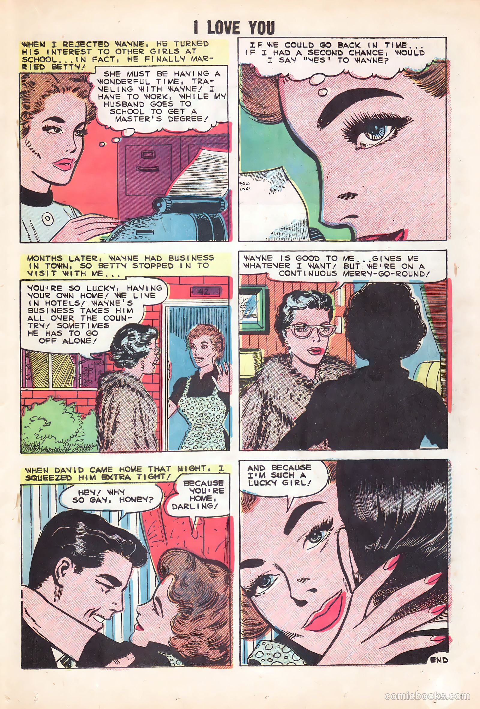 I Love You #25 (1959) — page 19 of 36