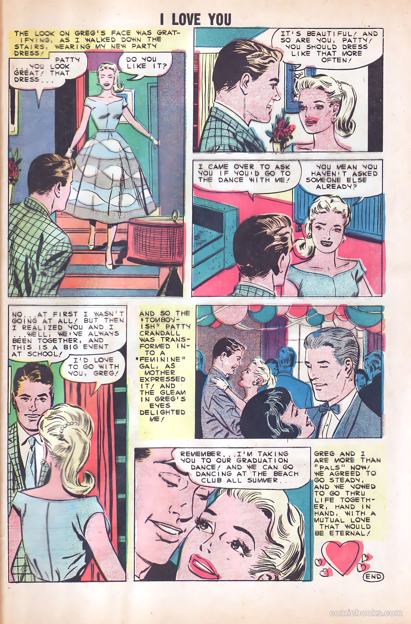 I Love You #25 (1959) — page 33 of 36