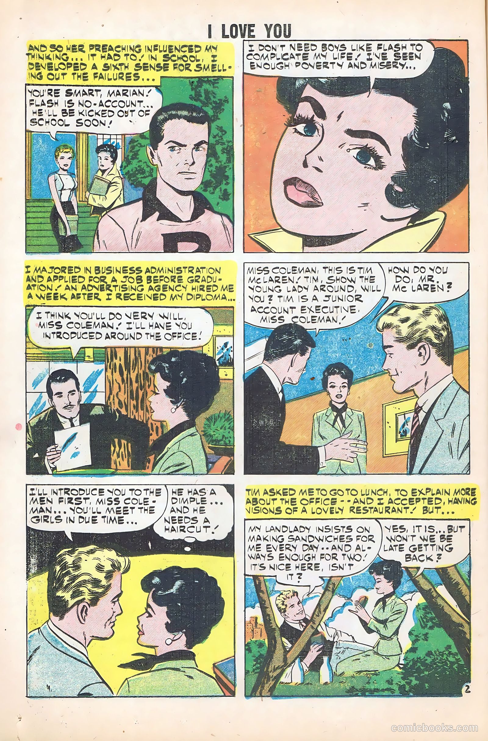 I Love You #27 (1960) — page 16 of 36