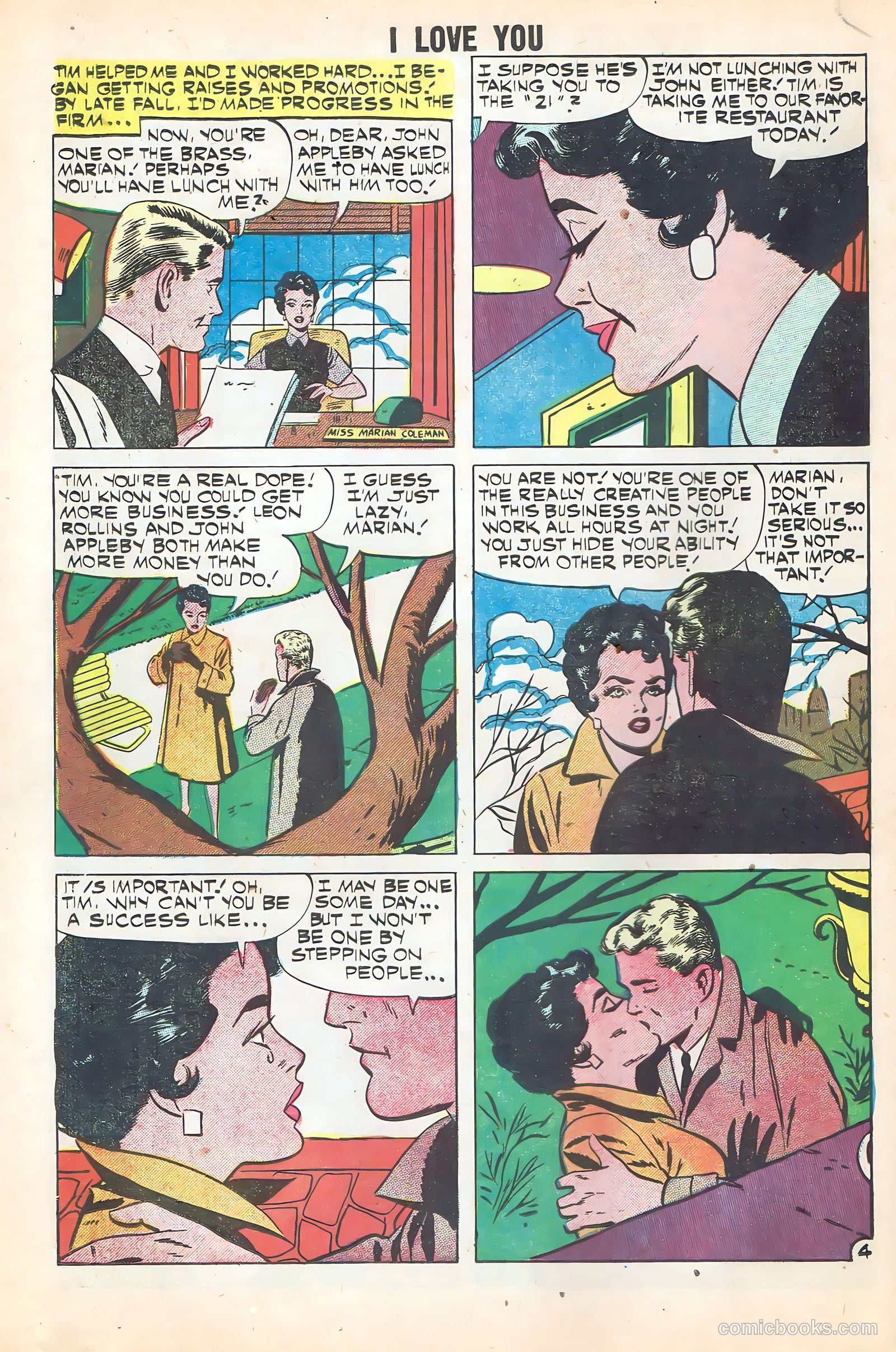 I Love You #27 (1960) — page 18 of 36