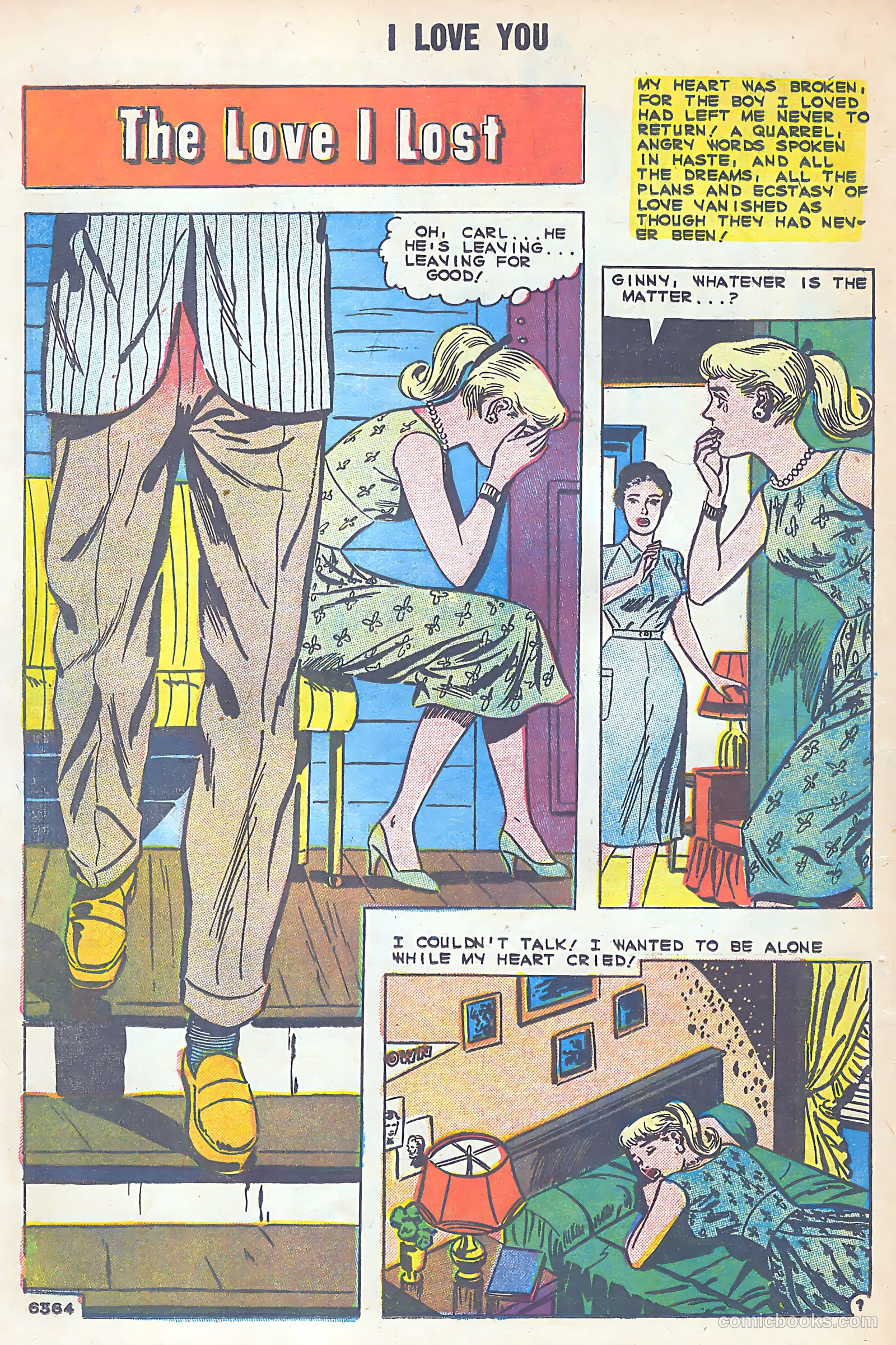 I Love You #29 (1960) — page 12 of 37