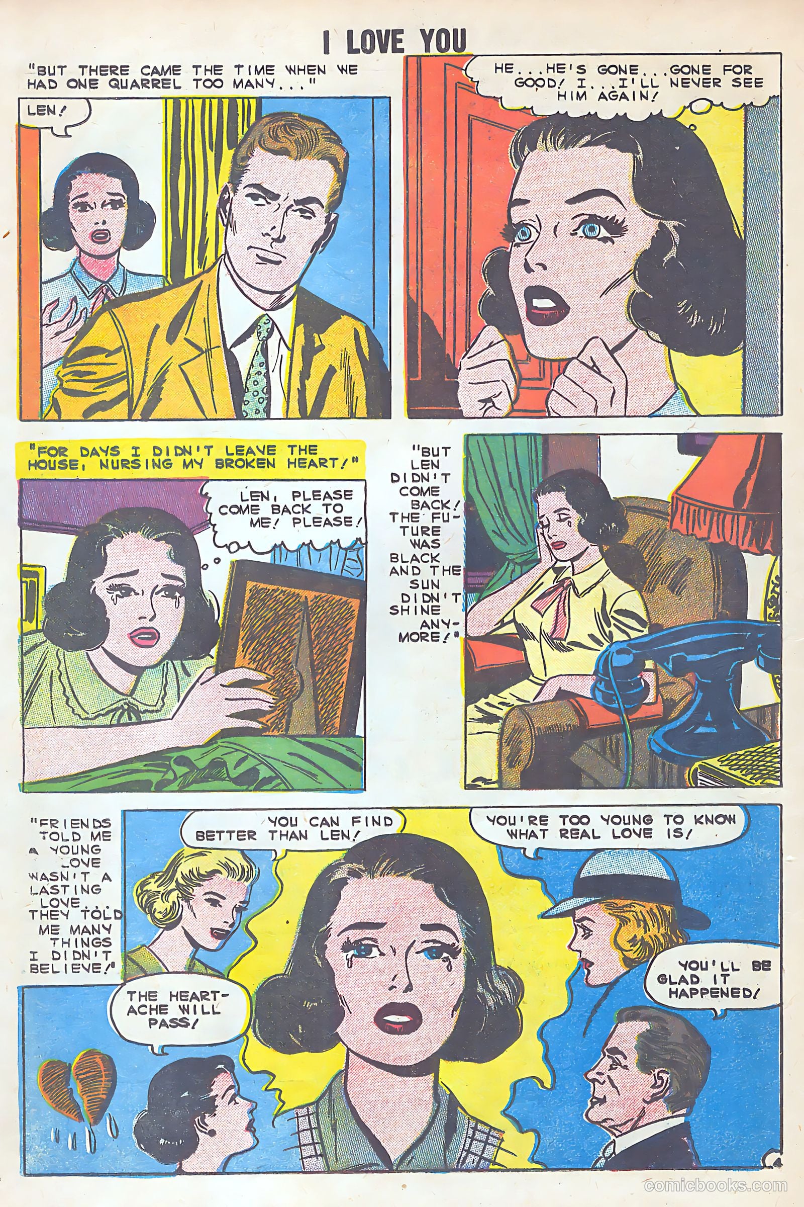 I Love You #29 (1960) — page 16 of 37