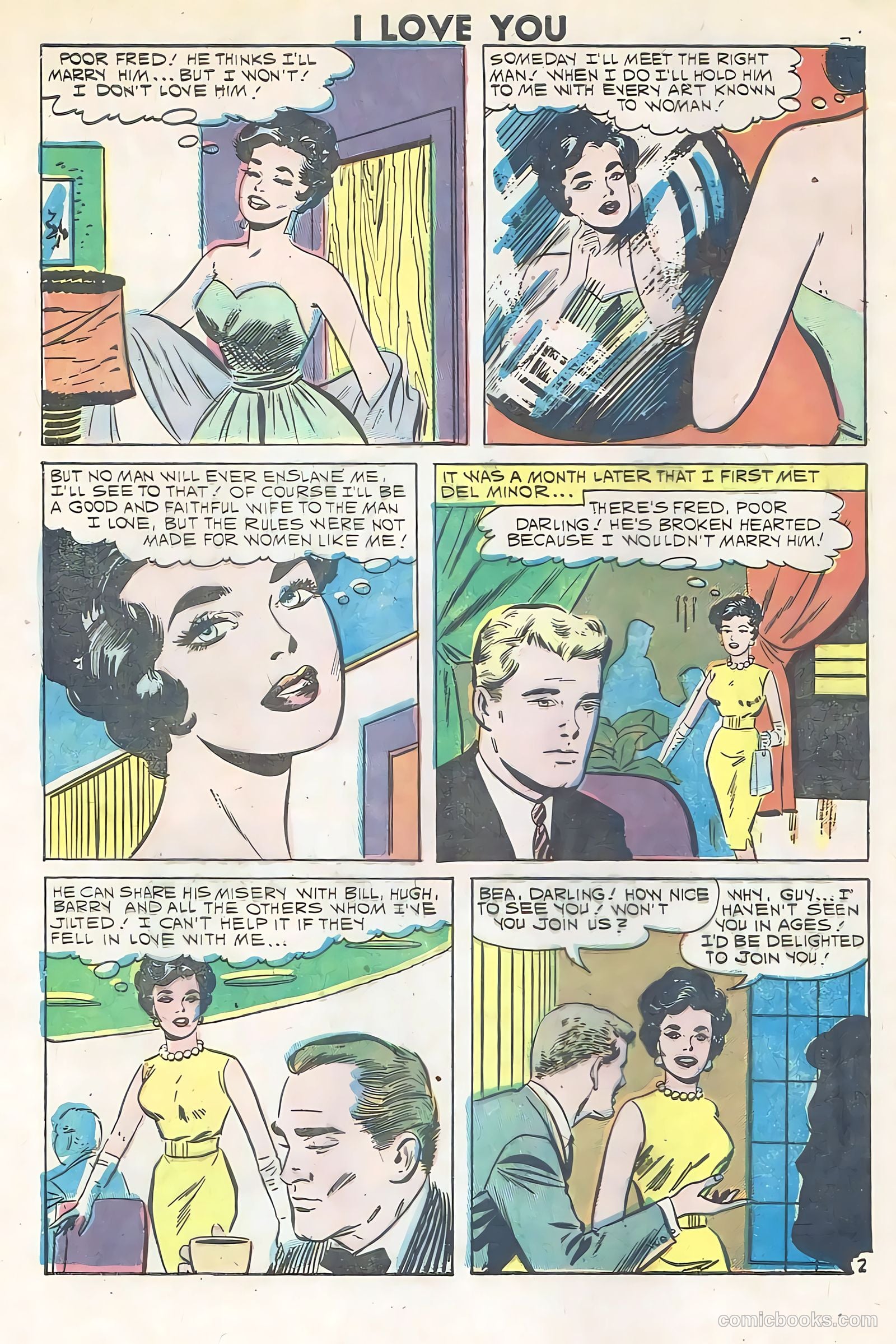 I Love You #31 (1960) — page 4 of 36