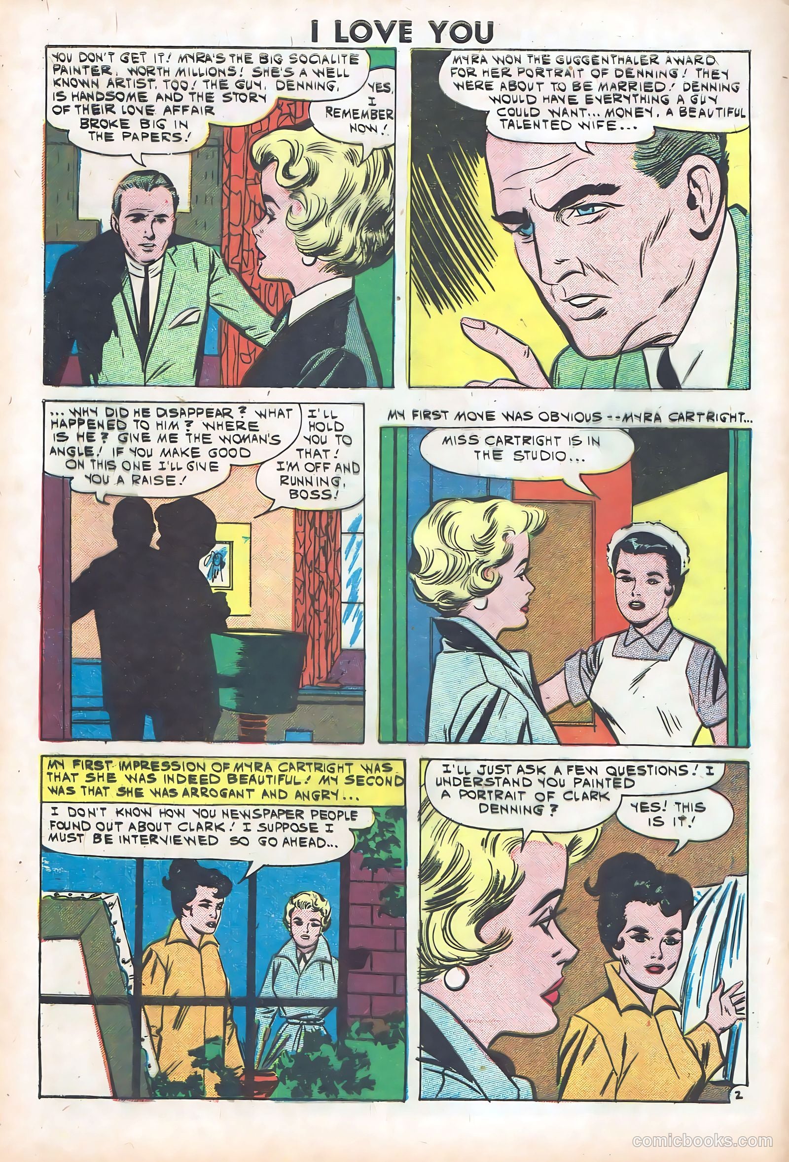 I Love You #32 (1961) — page 4 of 36