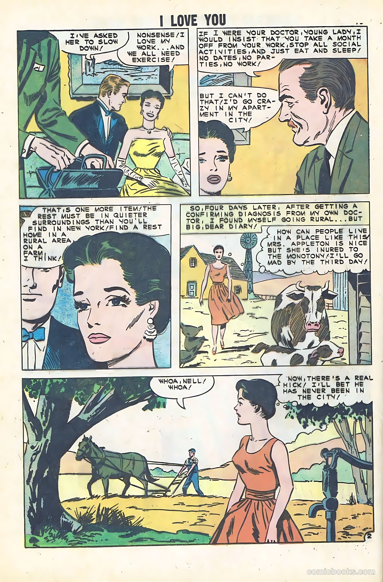 I Love You #33 (1961) — page 20 of 36