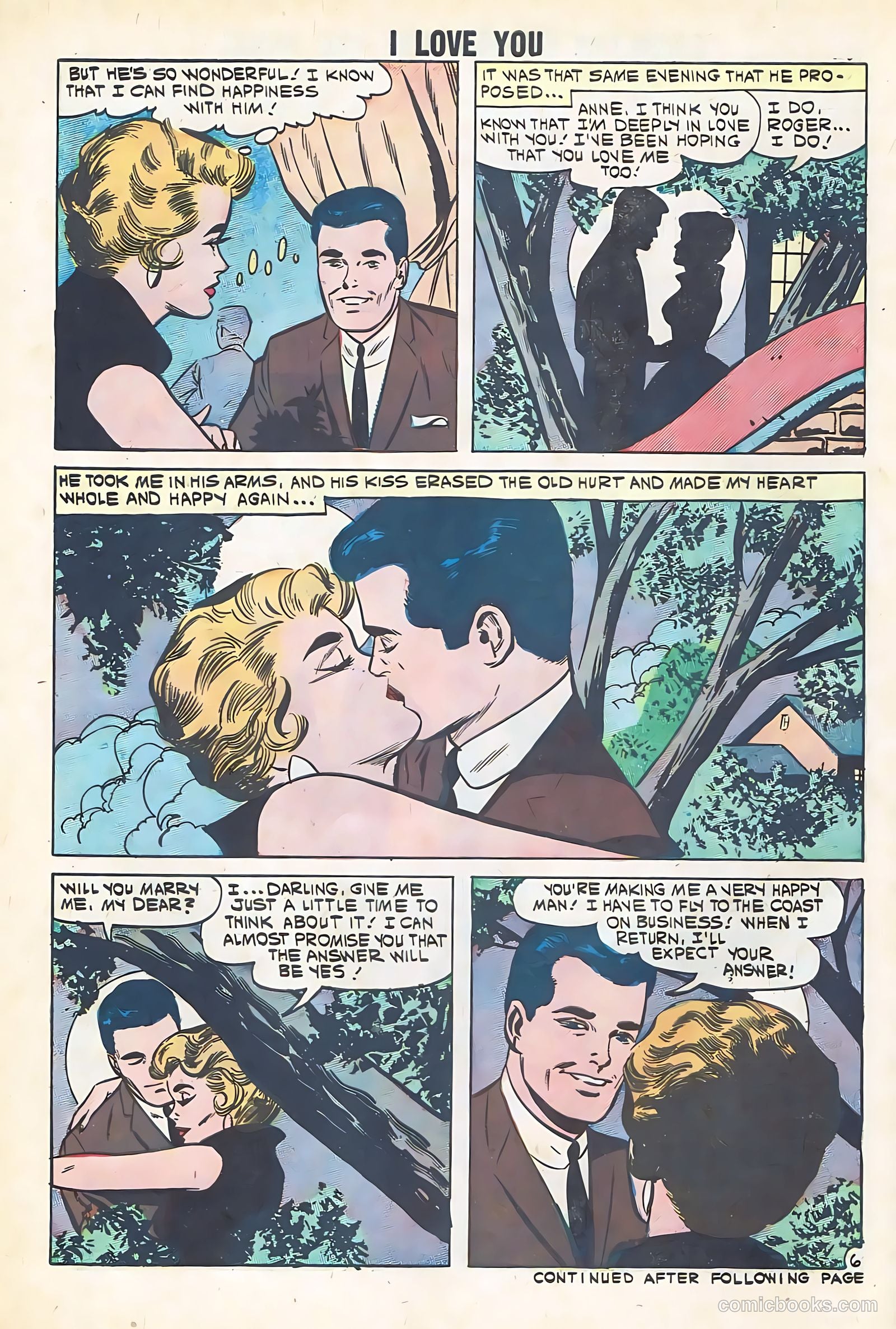 I Love You #33 (1961) — page 30 of 36