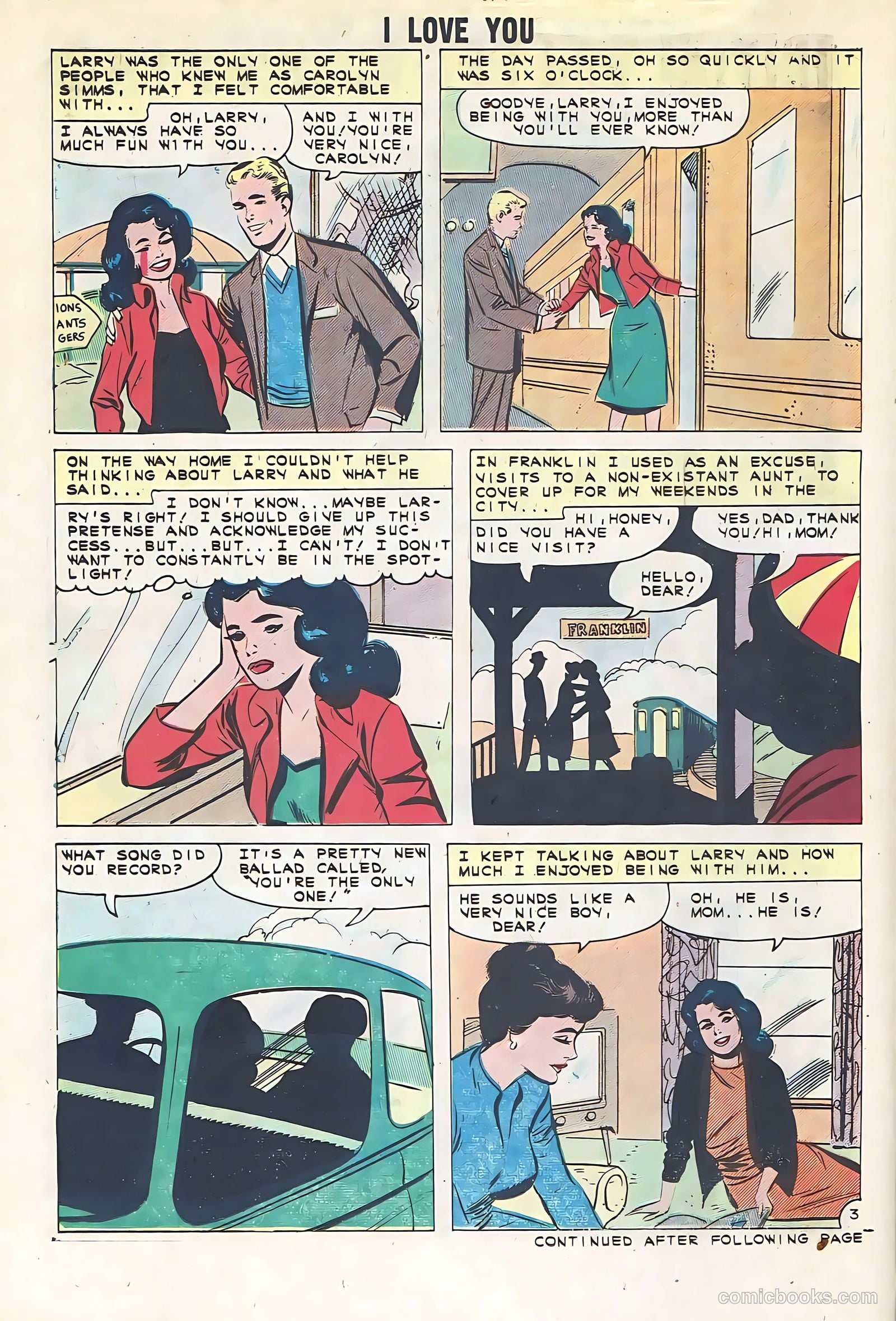 I Love You #35 (1961) — page 14 of 36