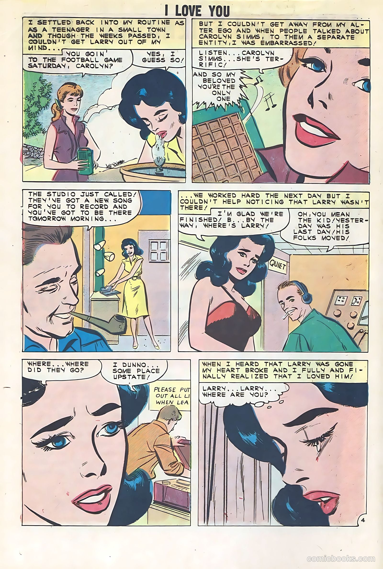 I Love You #35 (1961) — page 16 of 36