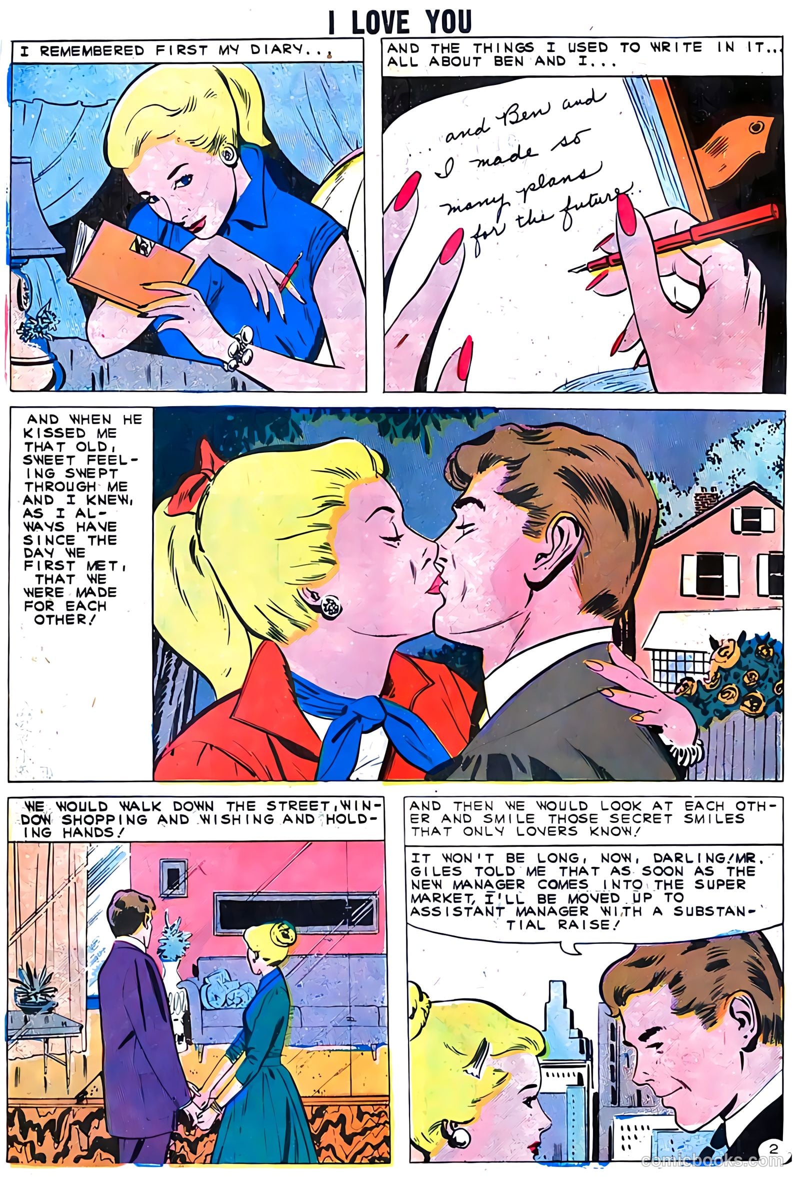 I Love You #36 (1961) — page 3 of 32