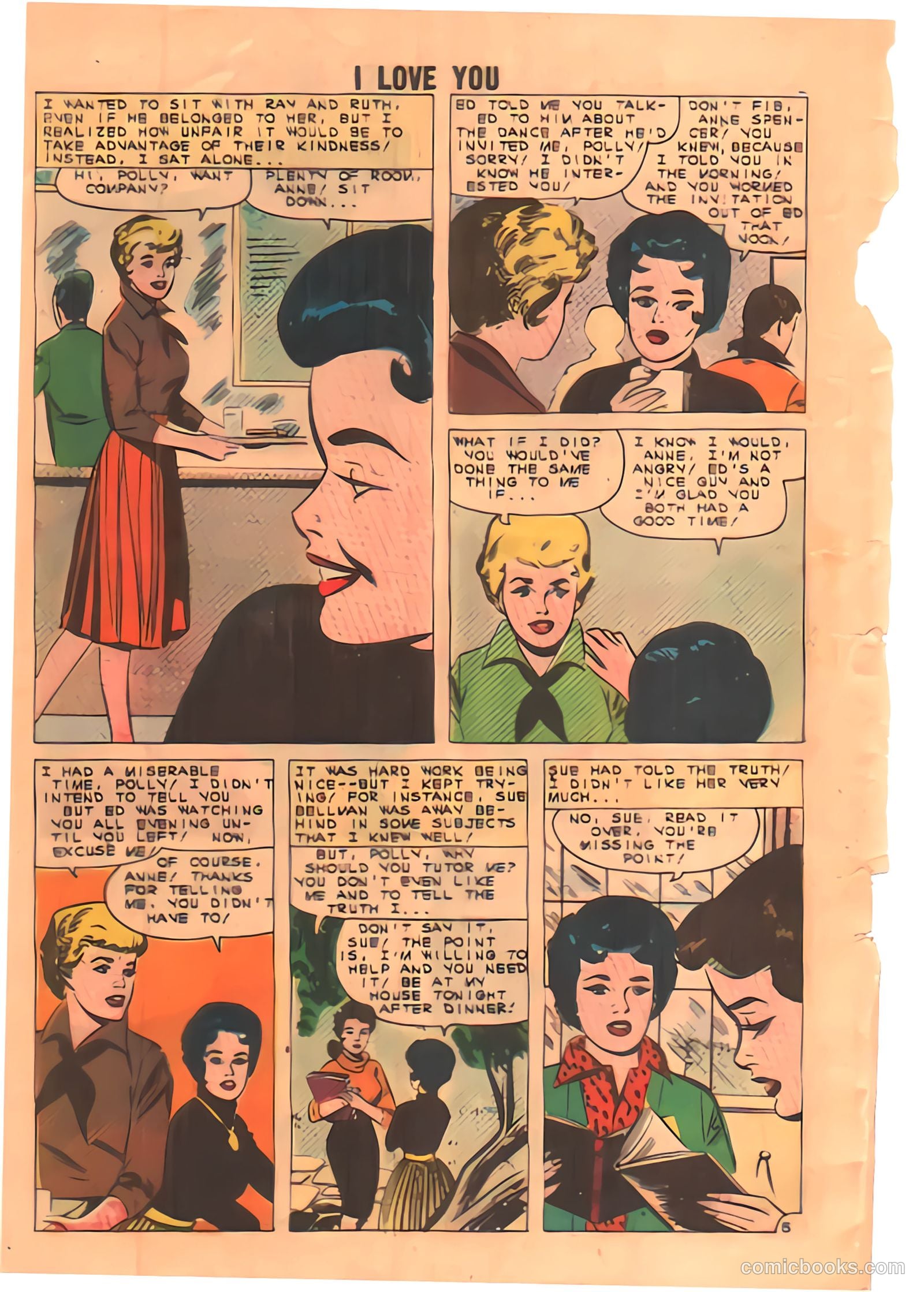 I Love You #37 (1961) — page 7 of 33