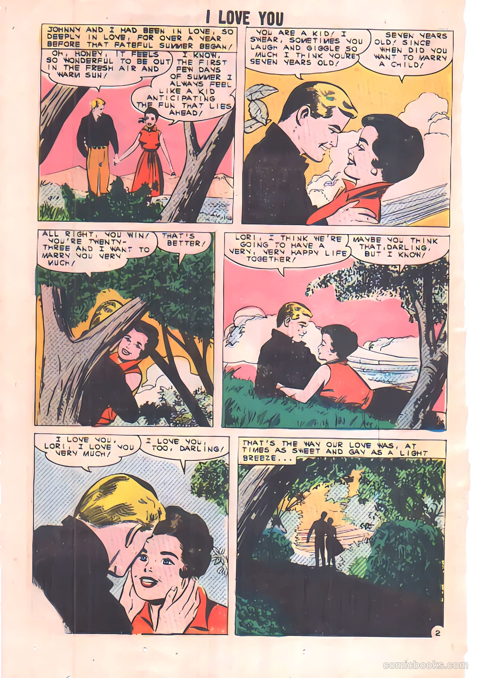 I Love You #37 (1961) — page 23 of 33