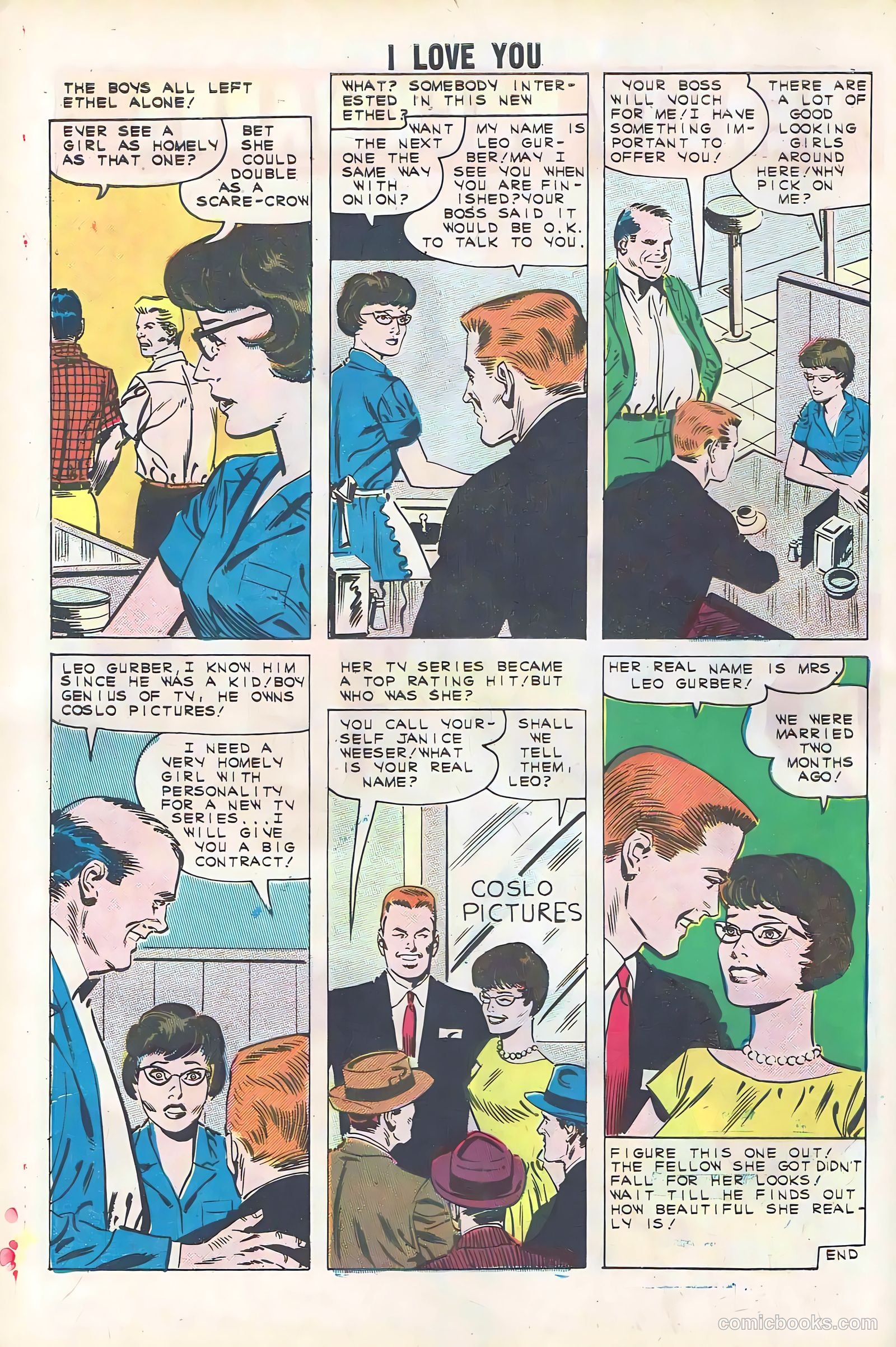 I Love You #38 (1962) — page 10 of 36