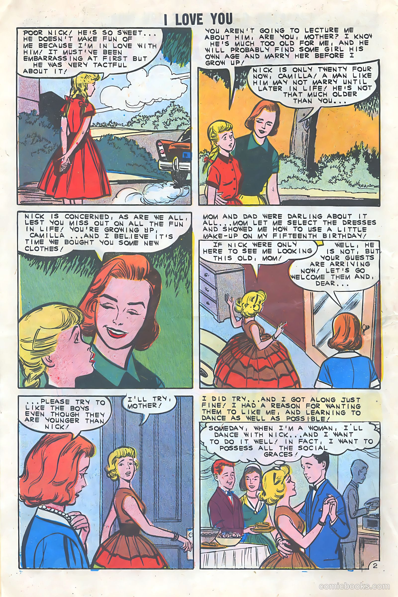I Love You #39 (1962) — page 4 of 36