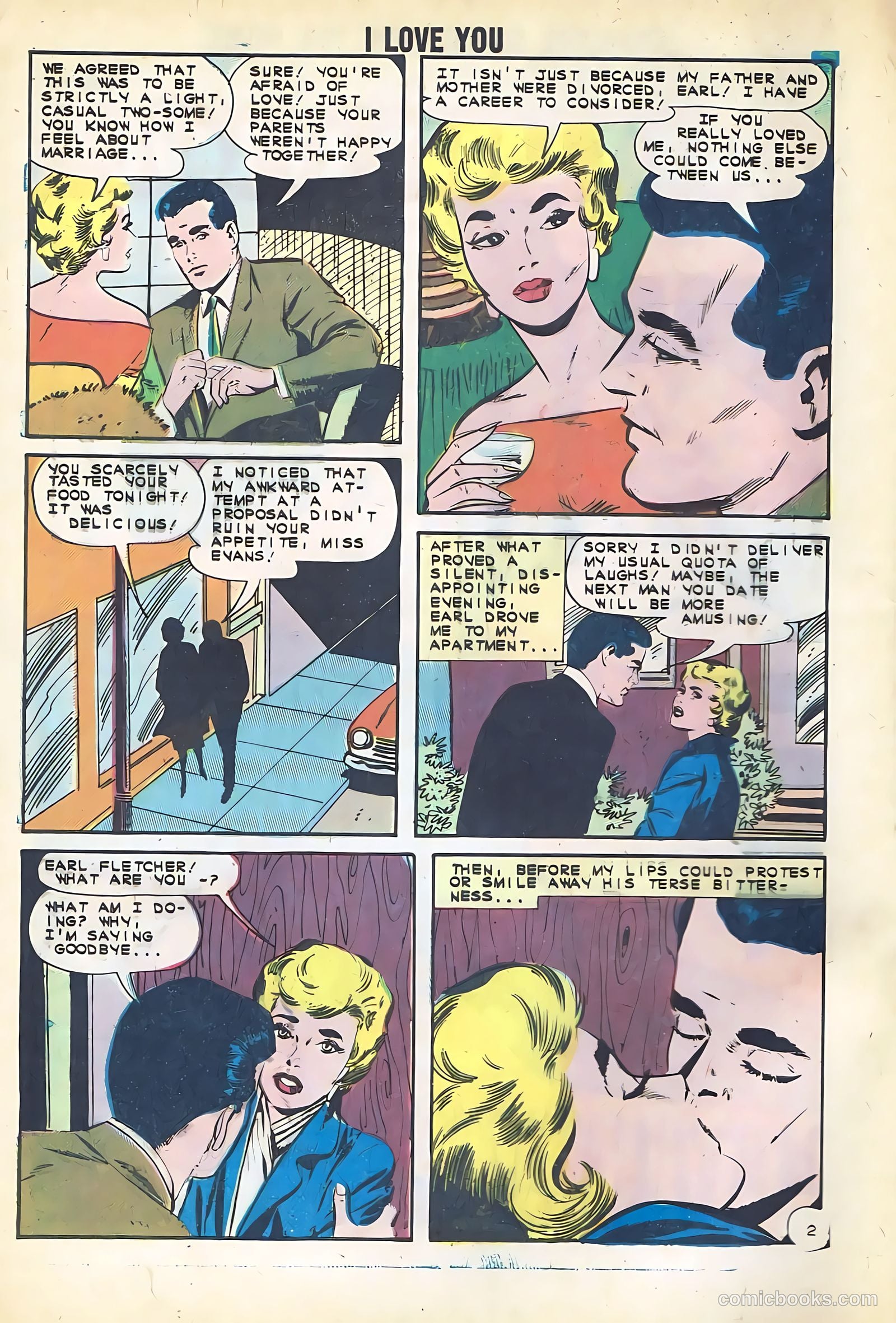 I Love You #43 (1962) — page 4 of 36
