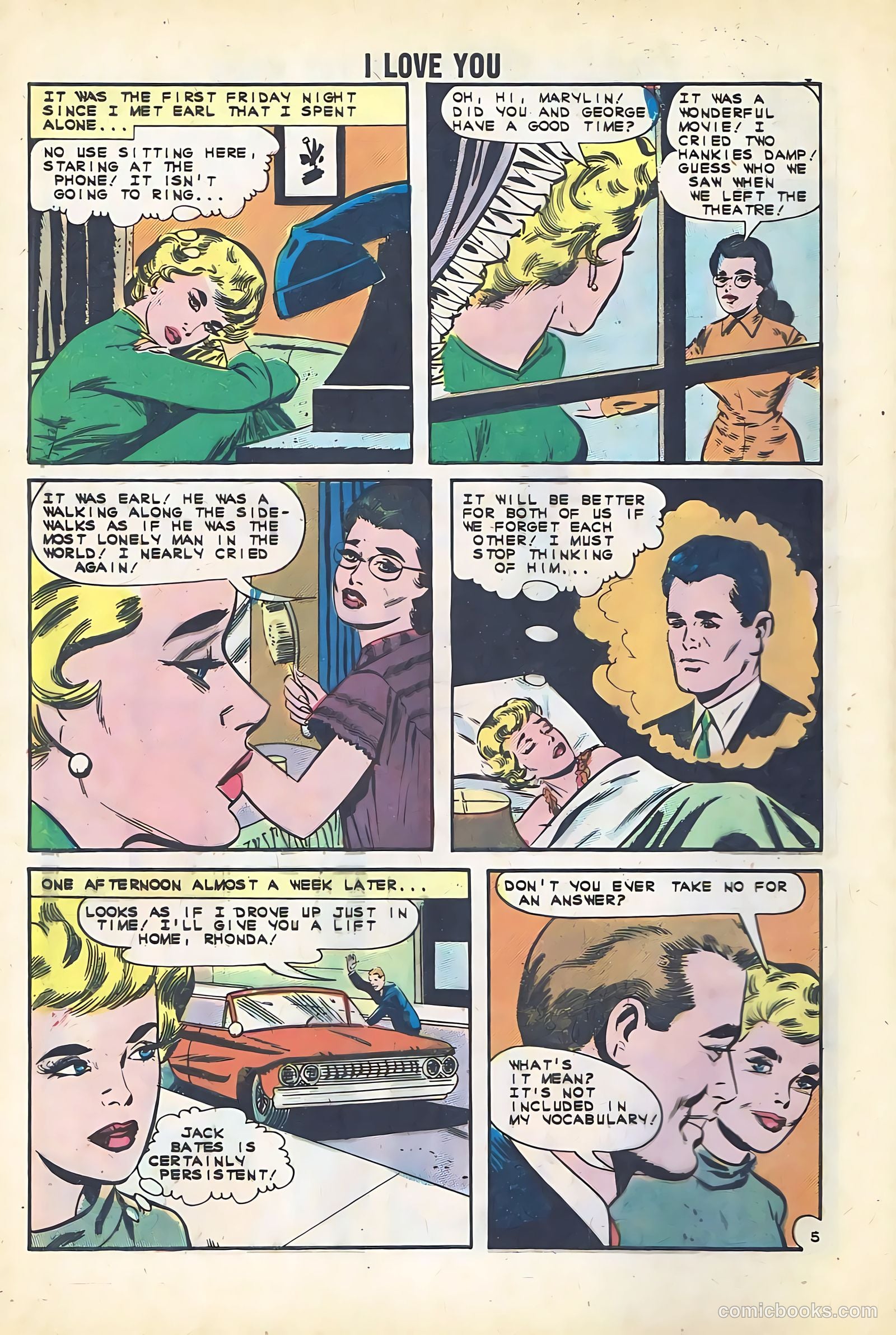 I Love You #43 (1962) — page 8 of 36