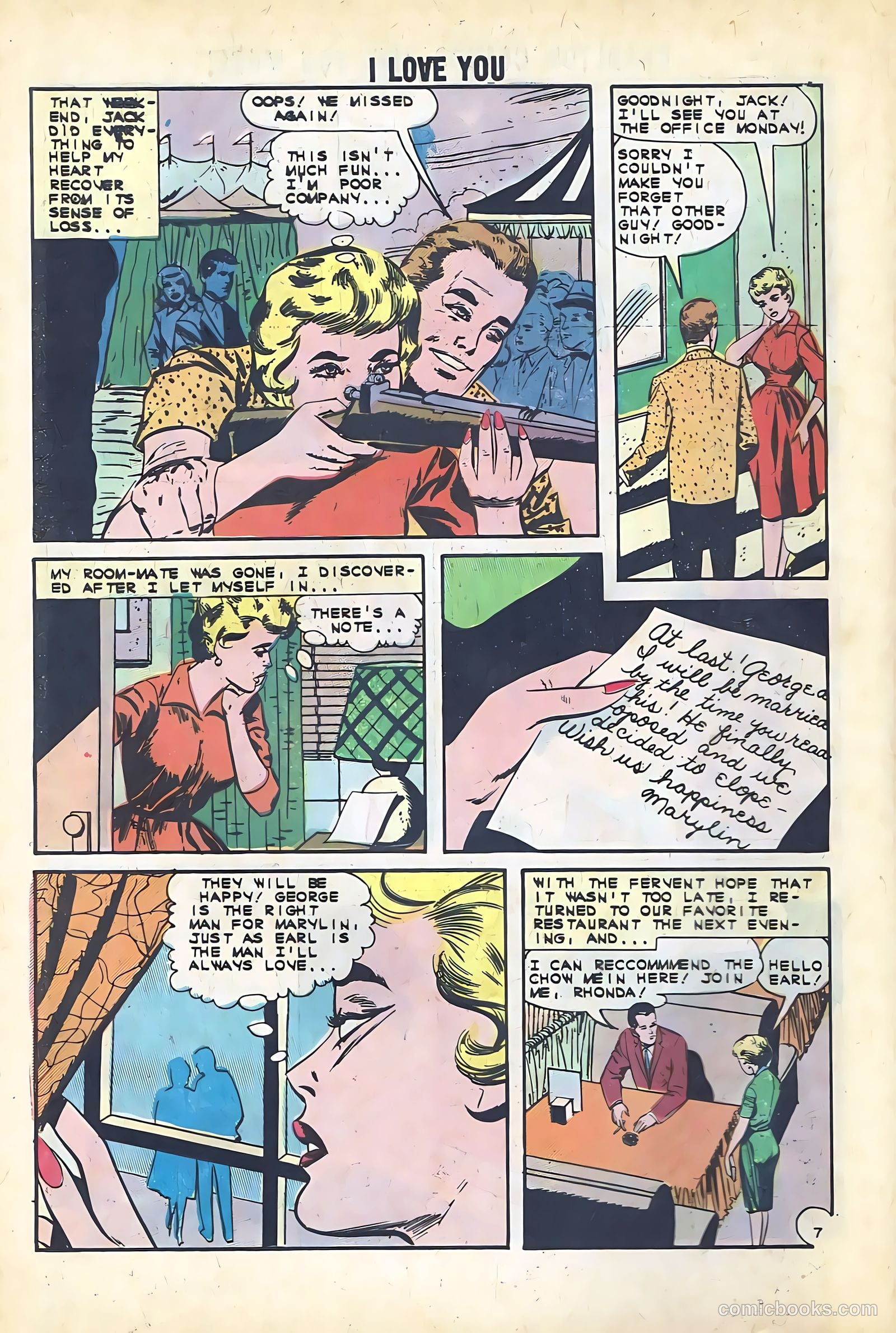 I Love You #43 (1962) — page 10 of 36