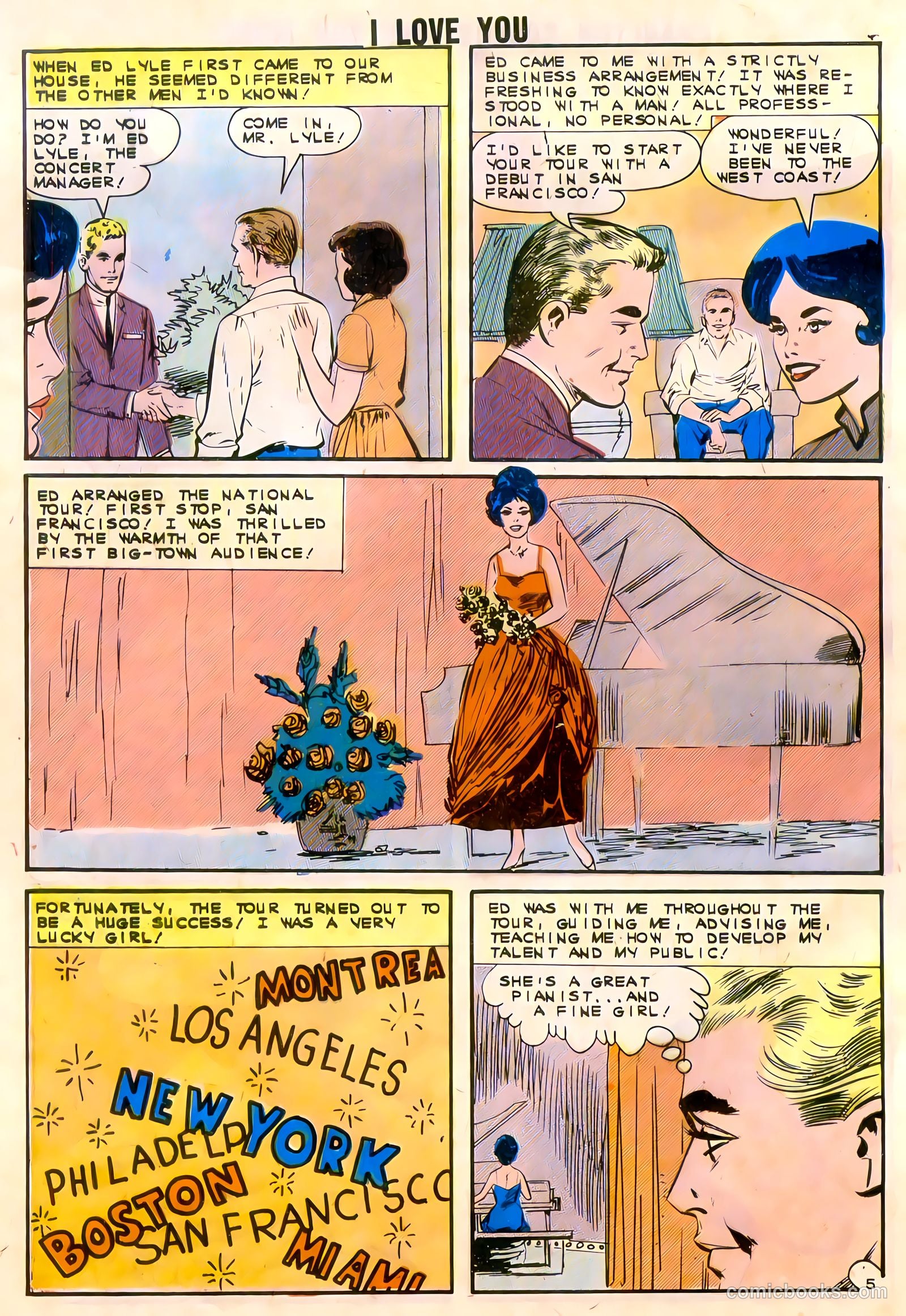 I Love You #45 (1963) — page 8 of 36