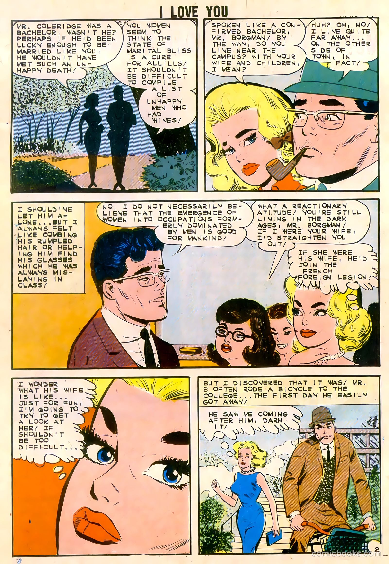 I Love You #45 (1963) — page 16 of 36
