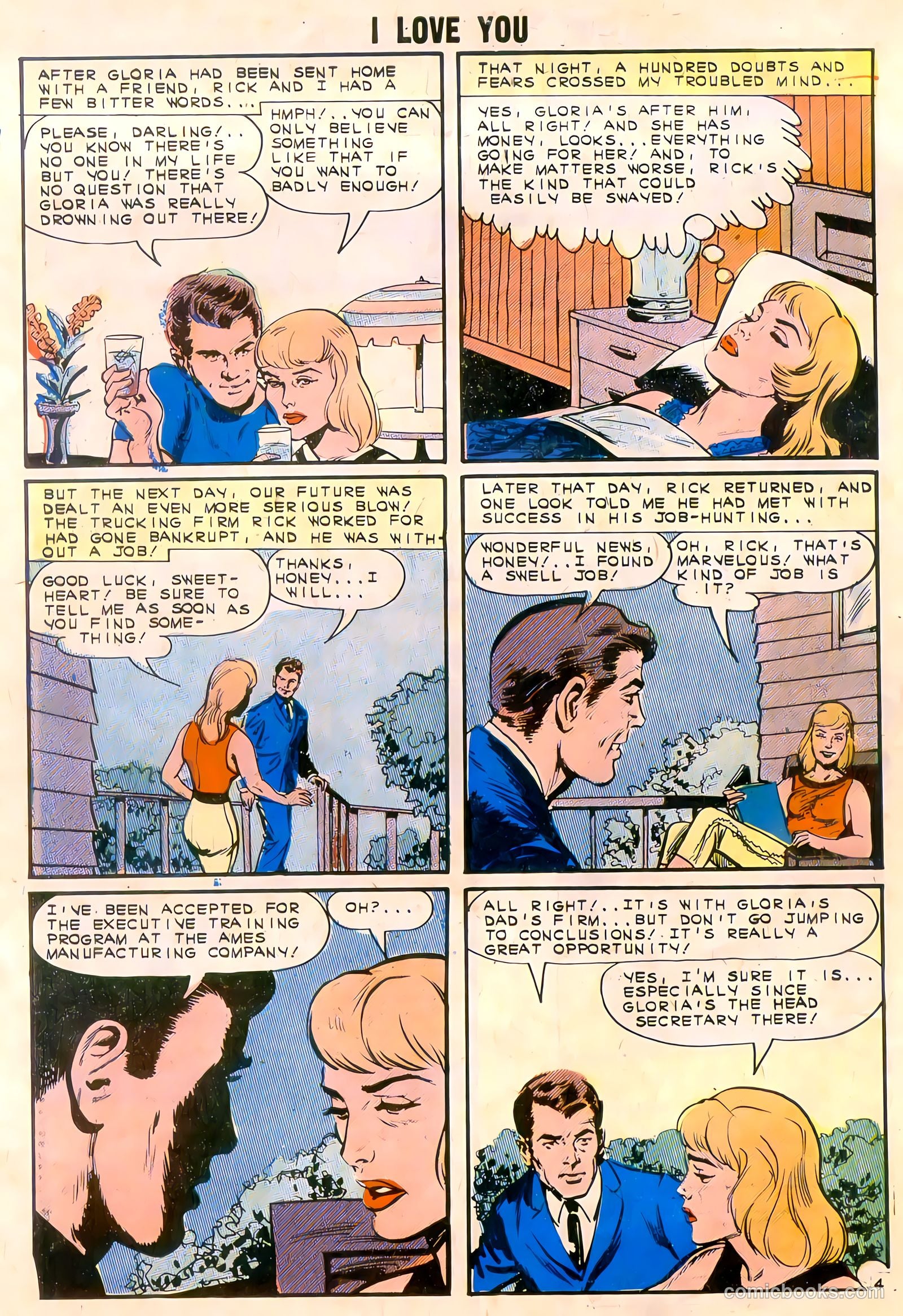 I Love You #45 (1963) — page 32 of 36