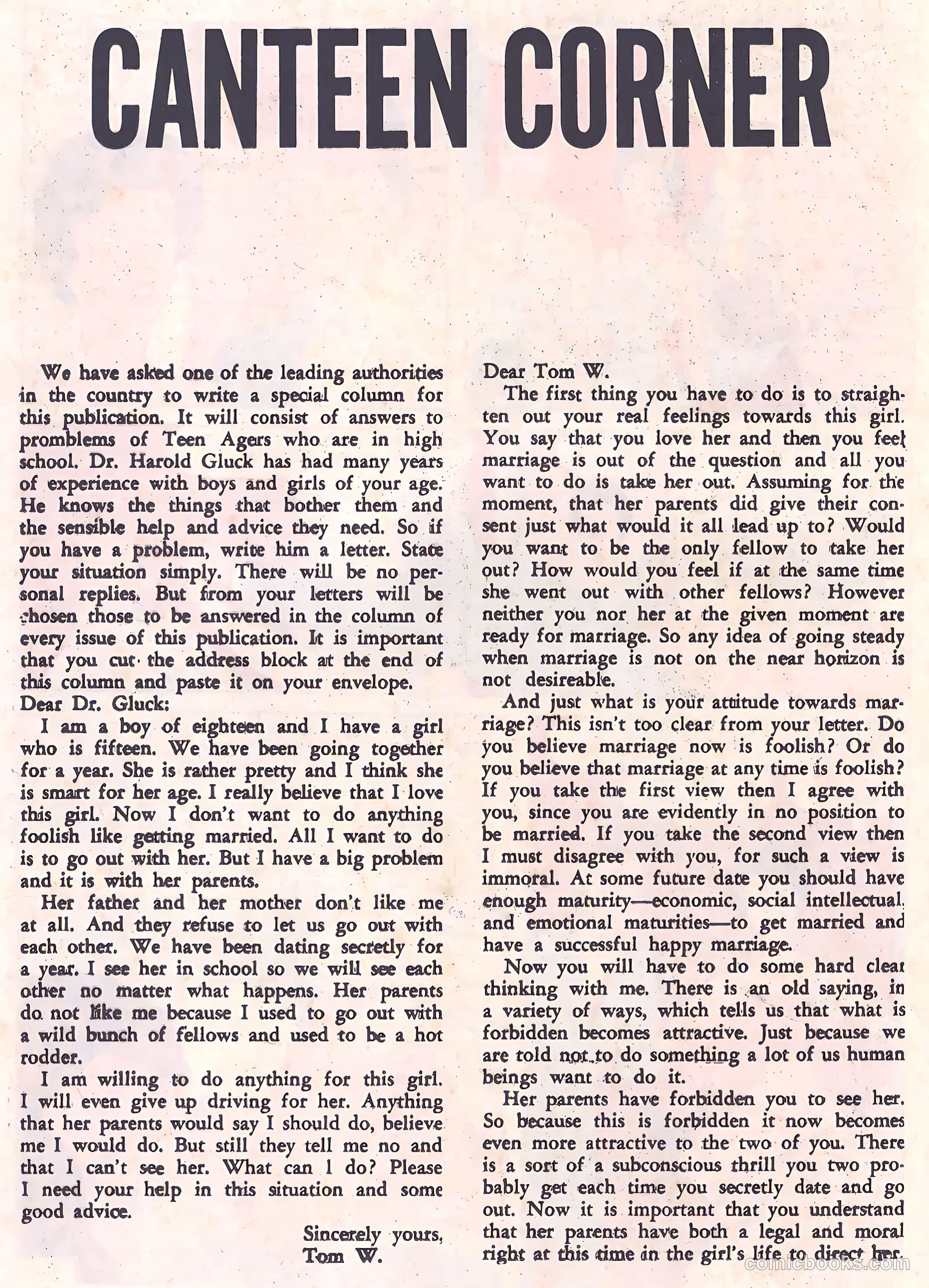 I Love You #50 (1964) — page 20 of 36