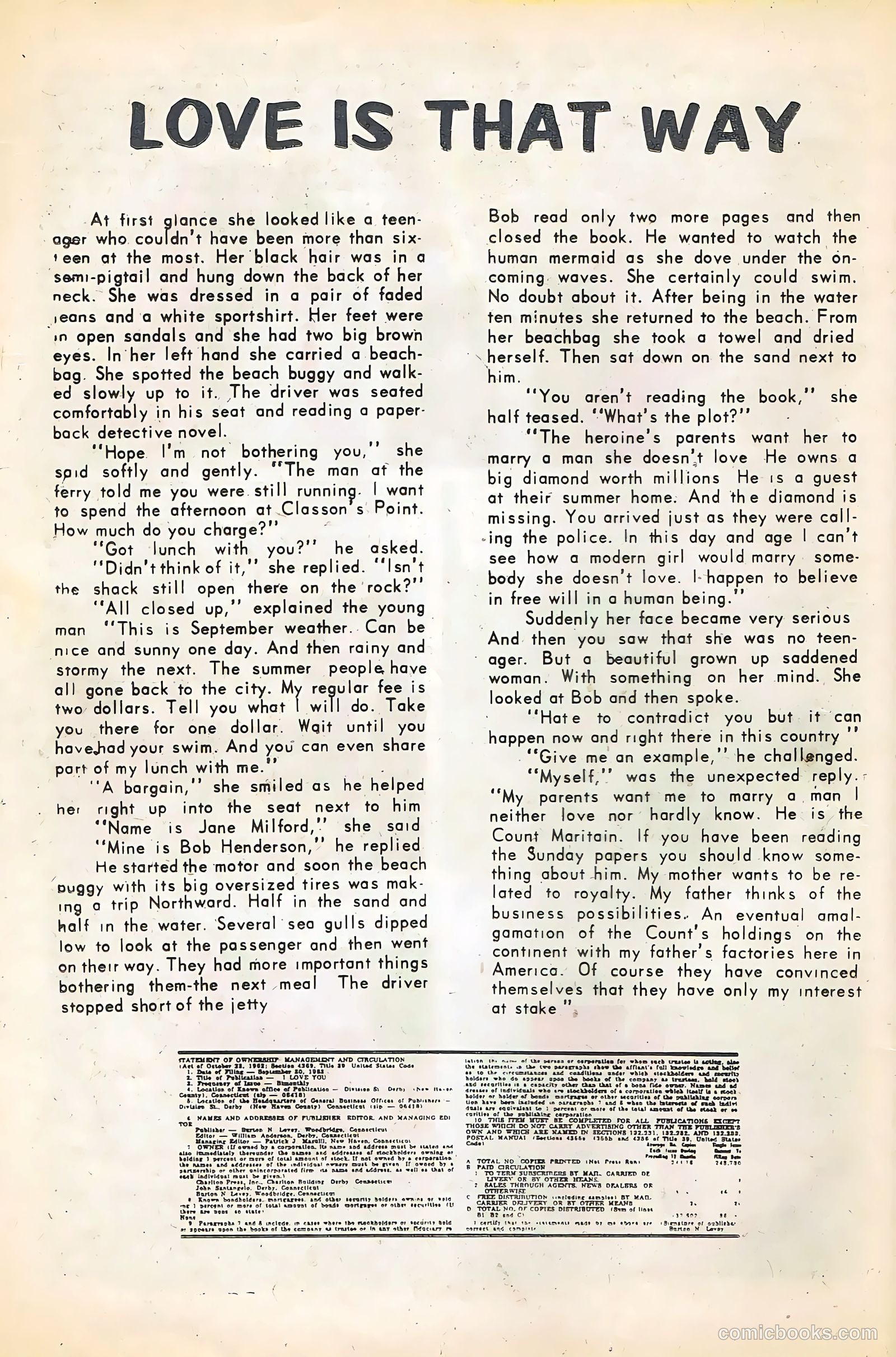 I Love You #51 (1964) — page 20 of 36
