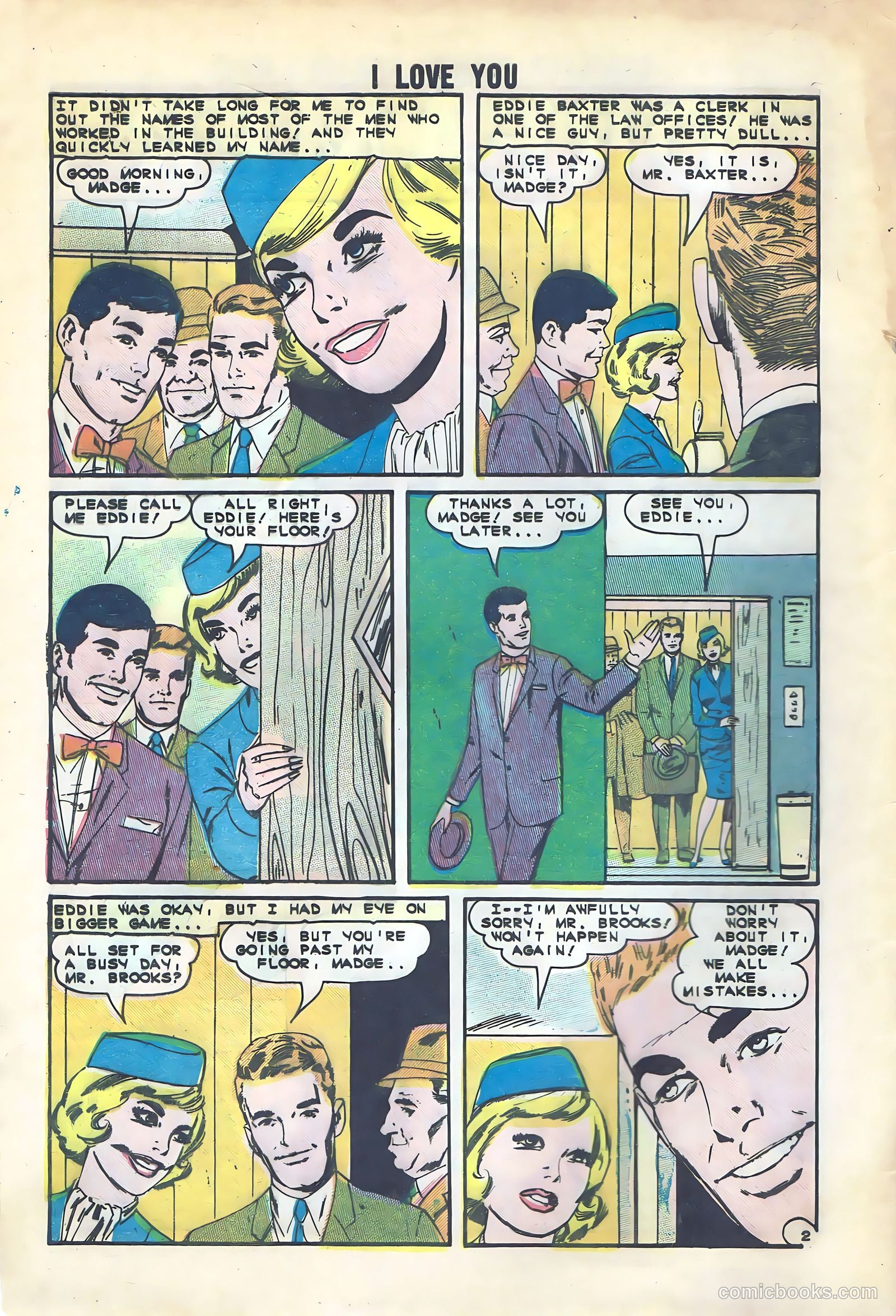 I Love You #53 (1964) — page 4 of 36