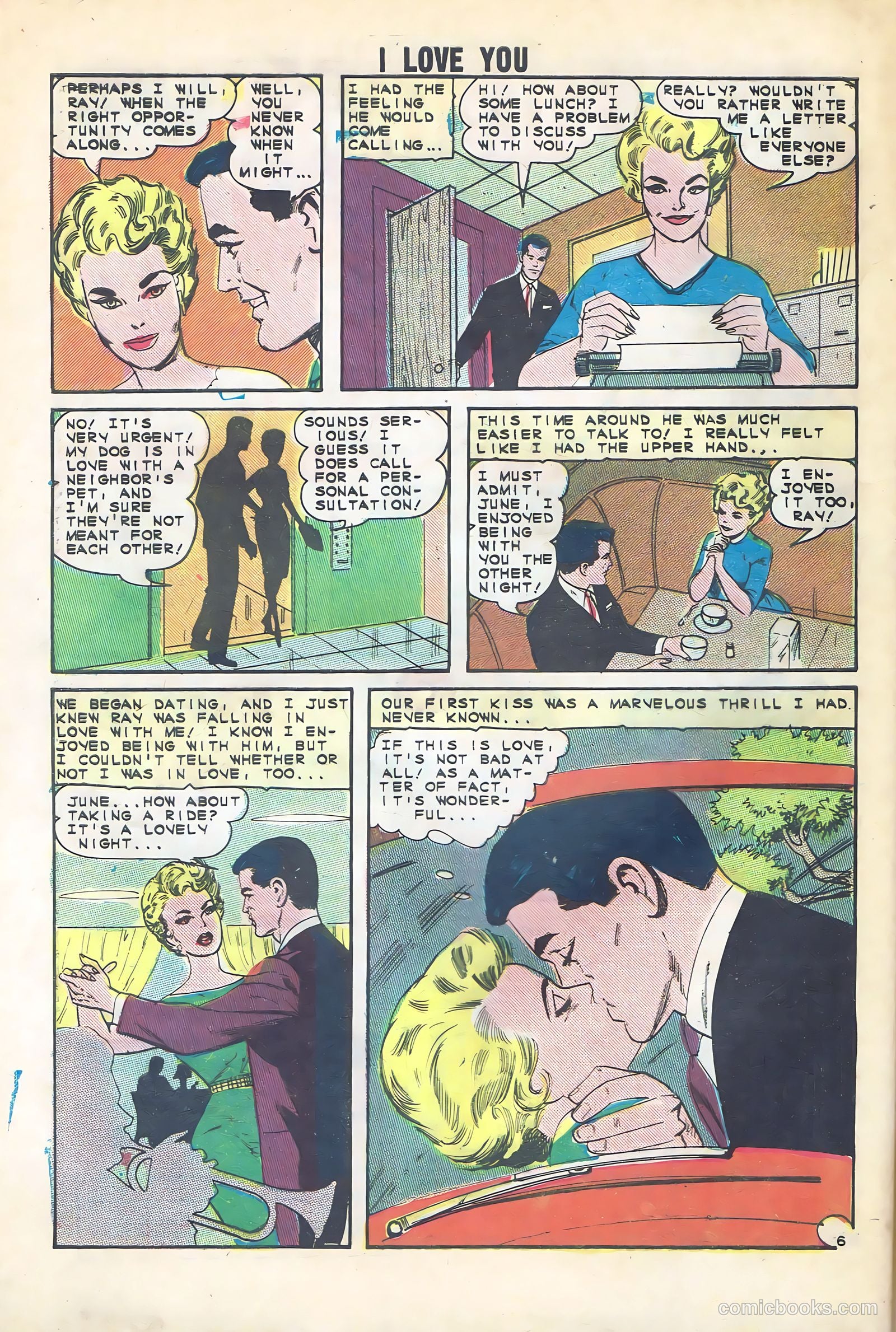 I Love You #53 (1964) — page 32 of 36