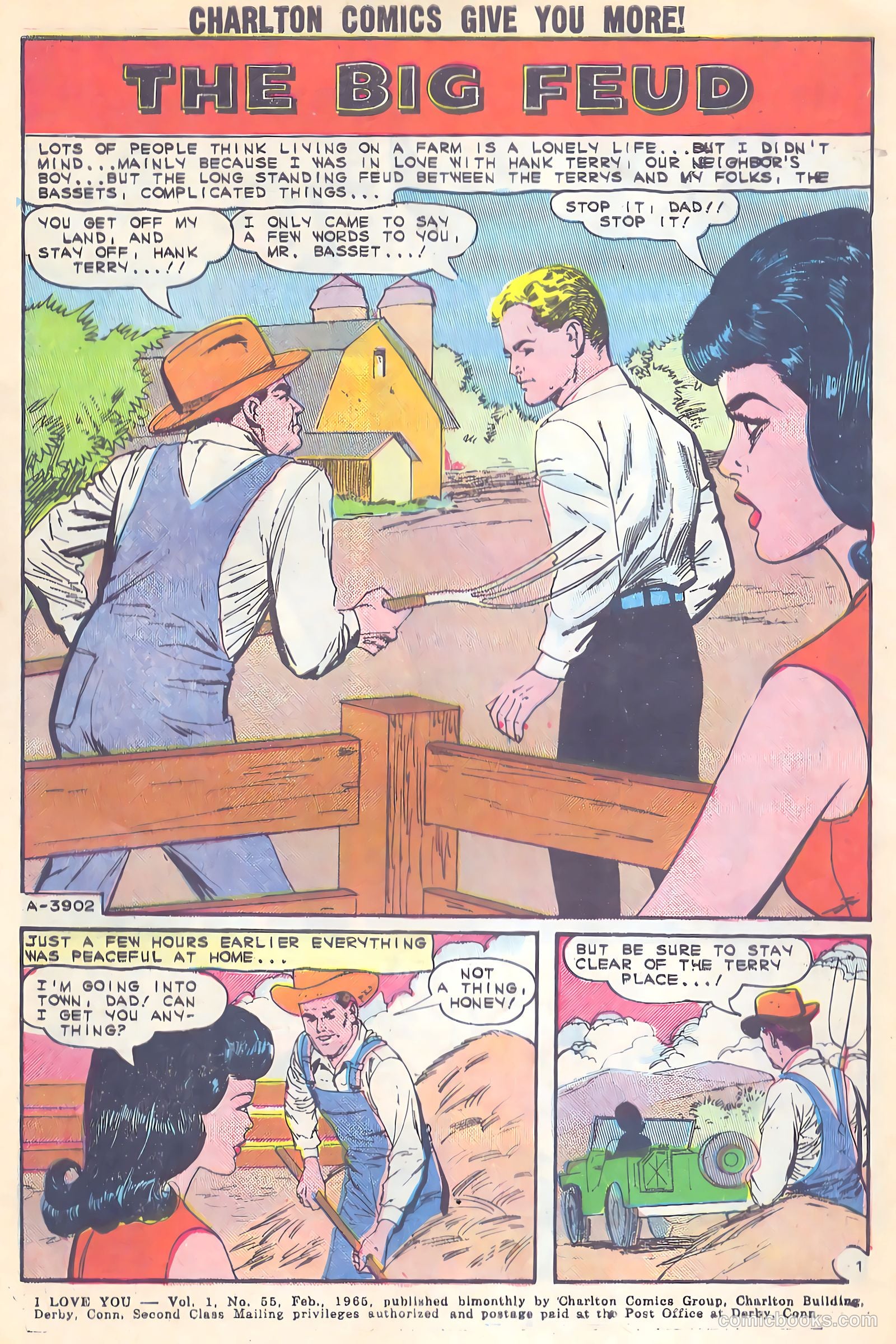 I Love You #55 (1965) — page 3 of 36