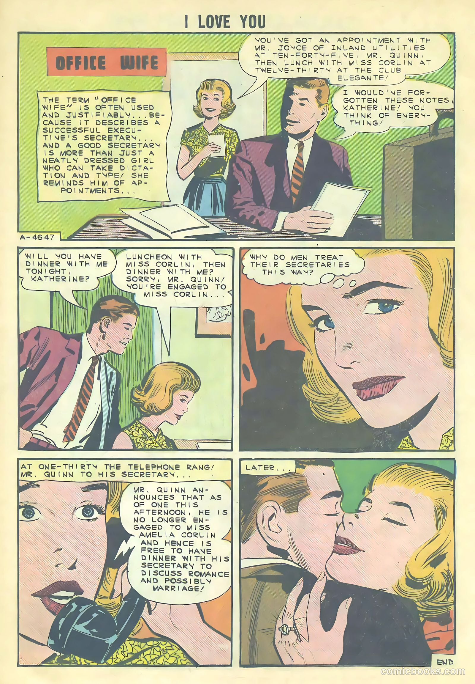 I Love You #56 (1965) — page 12 of 36