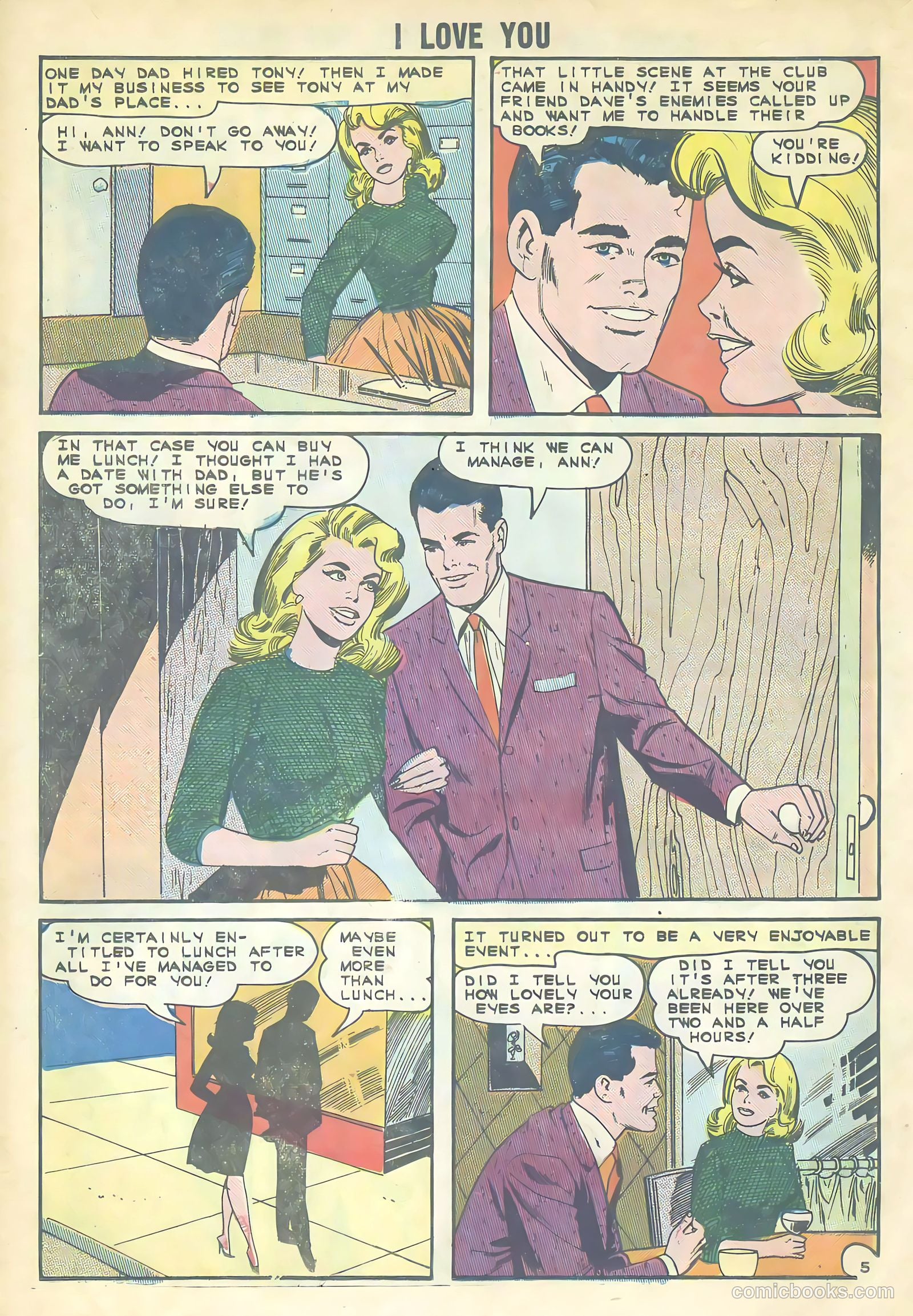 I Love You #56 (1965) — page 18 of 36