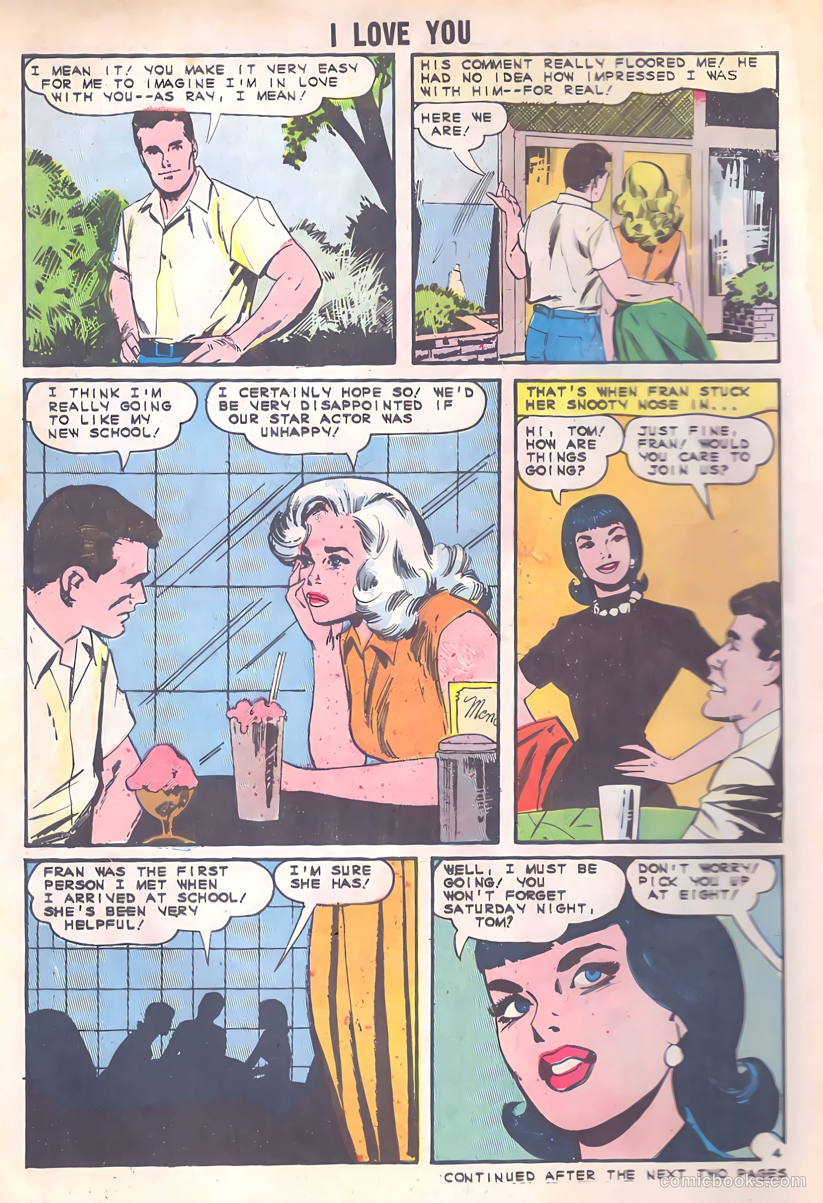 I Love You #57 (1965) — page 6 of 36