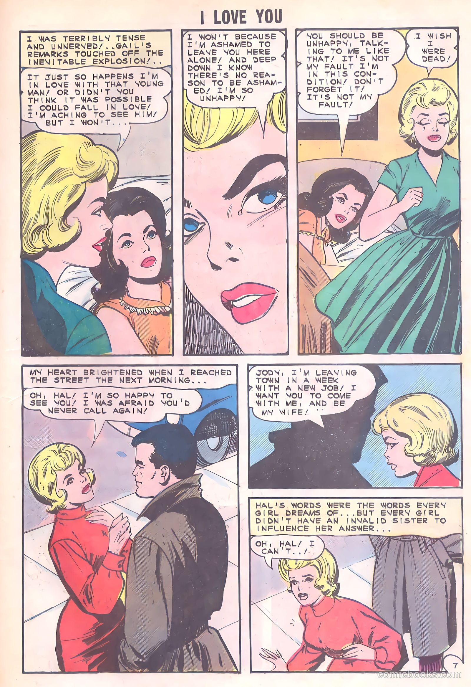 I Love You #57 (1965) — page 21 of 36