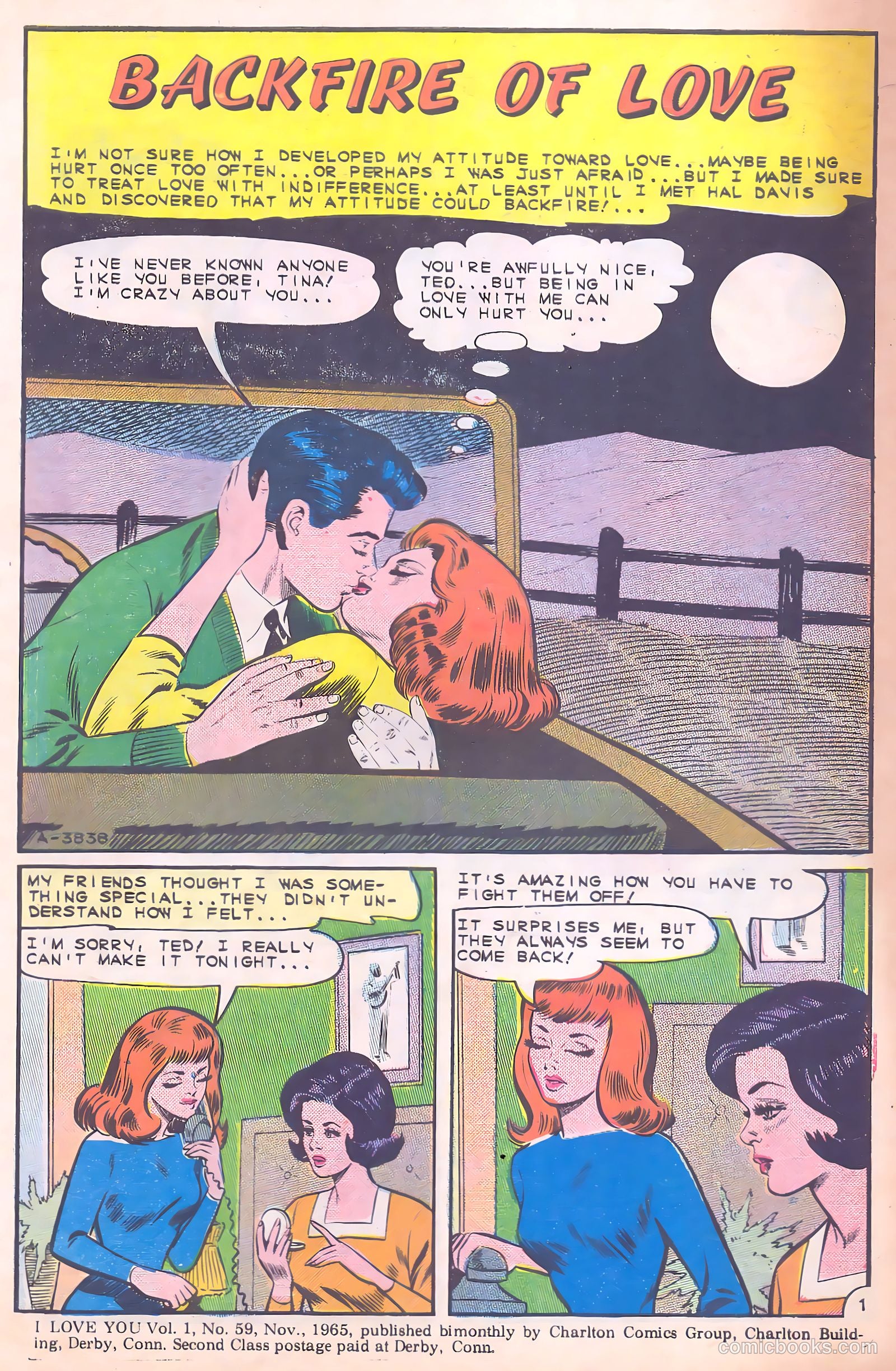 I Love You #59 (1965) — page 3 of 36