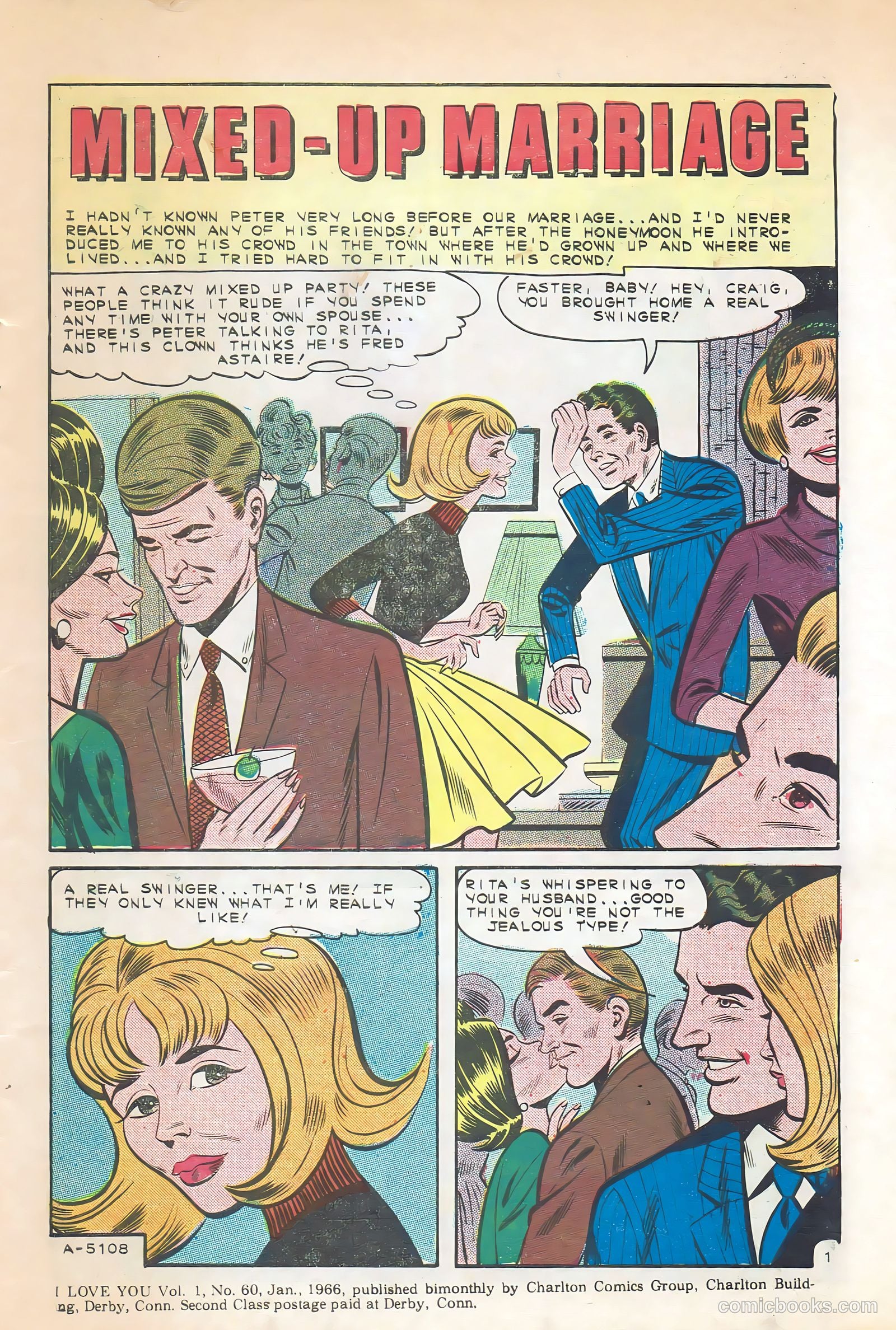 I Love You #60 (1966) — page 3 of 36