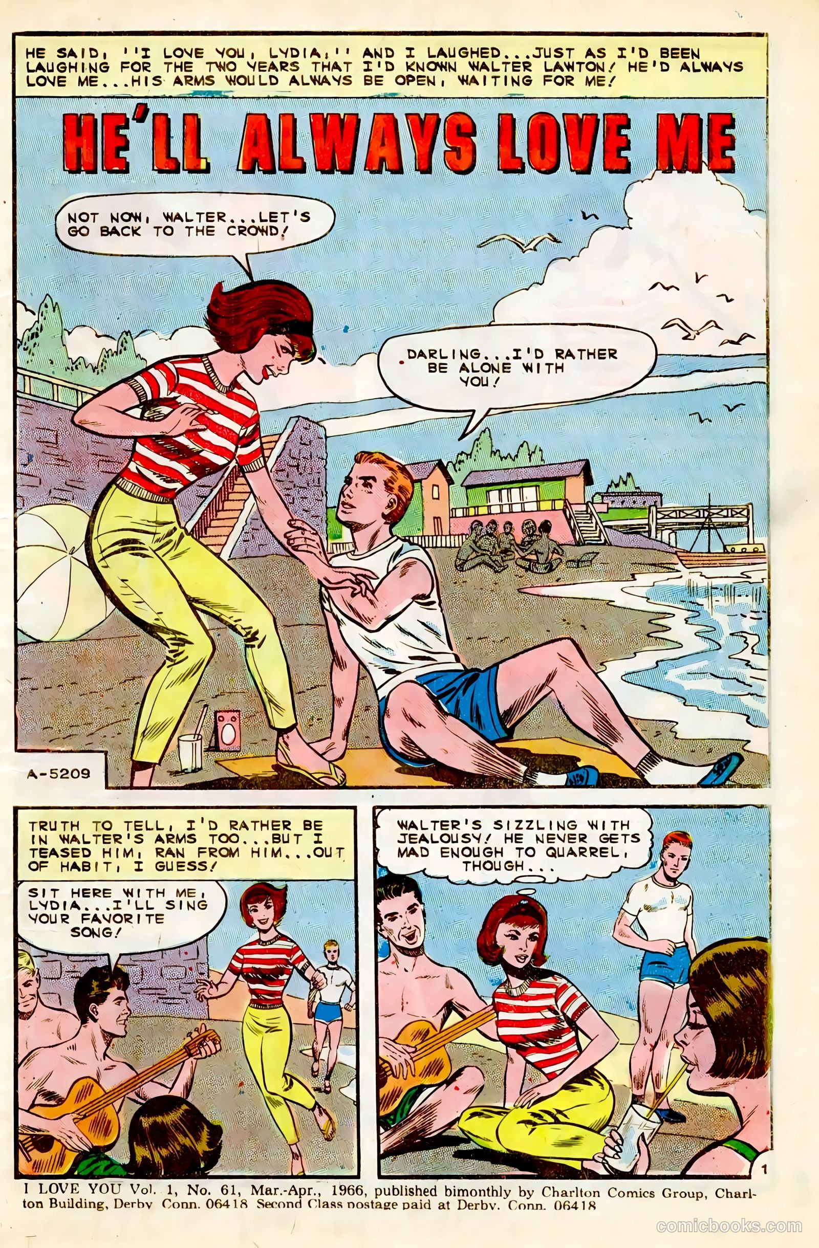 I Love You #61 (1966) — page 3 of 36