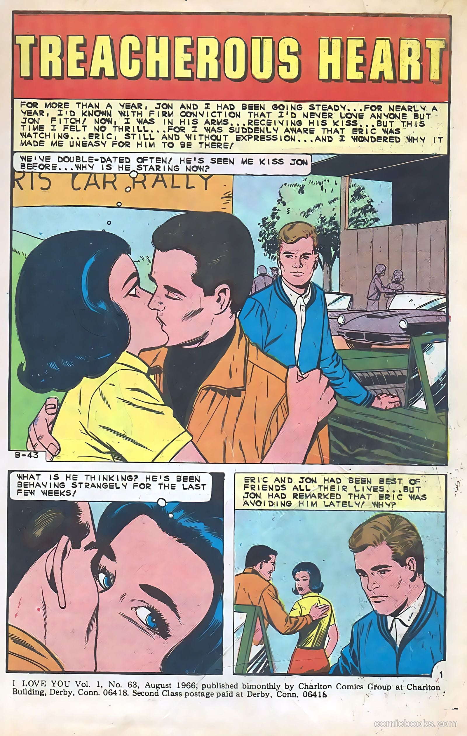 I Love You #63 (1966) — page 3 of 36