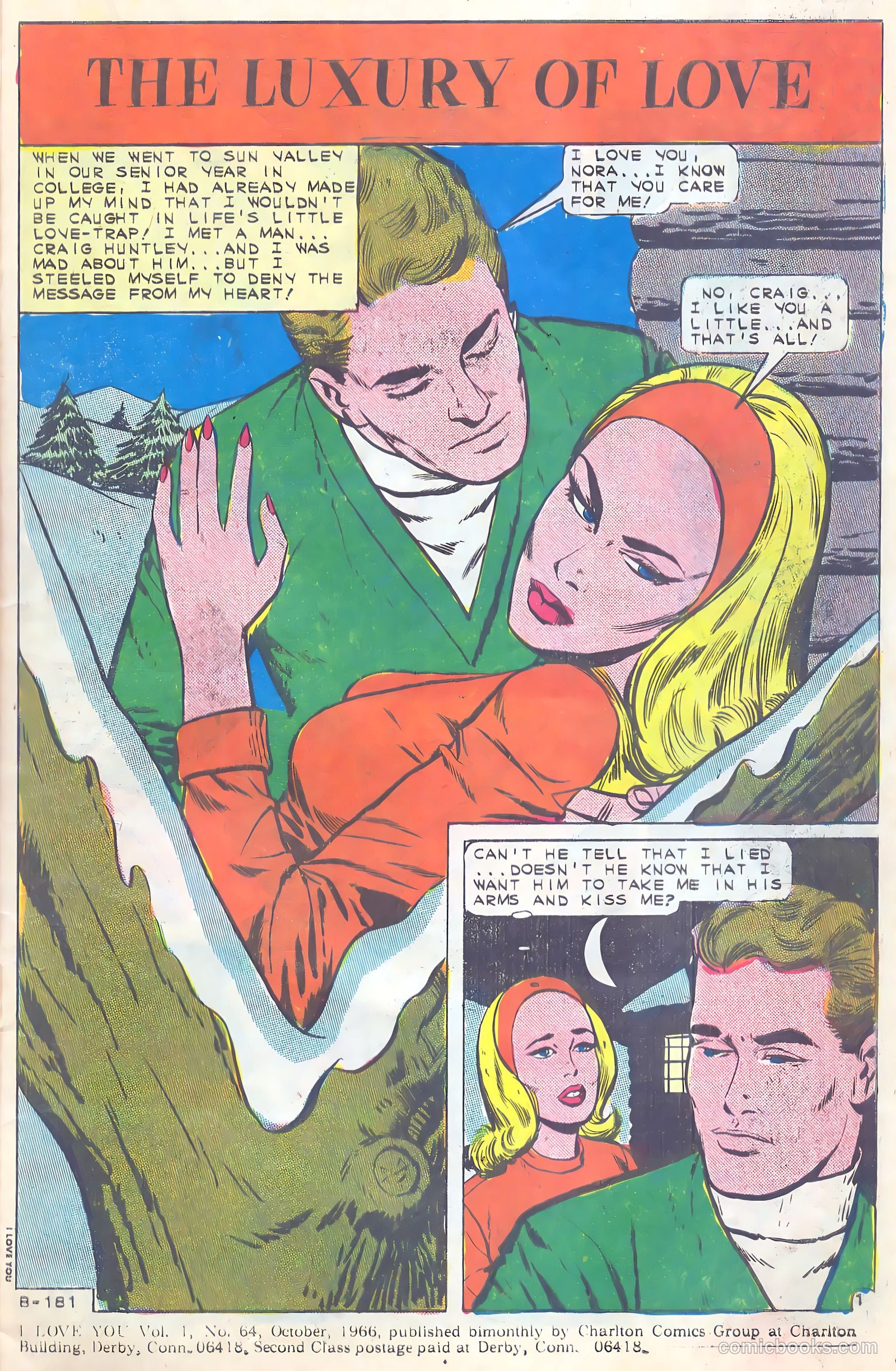 I Love You #64 (1966) — page 3 of 36